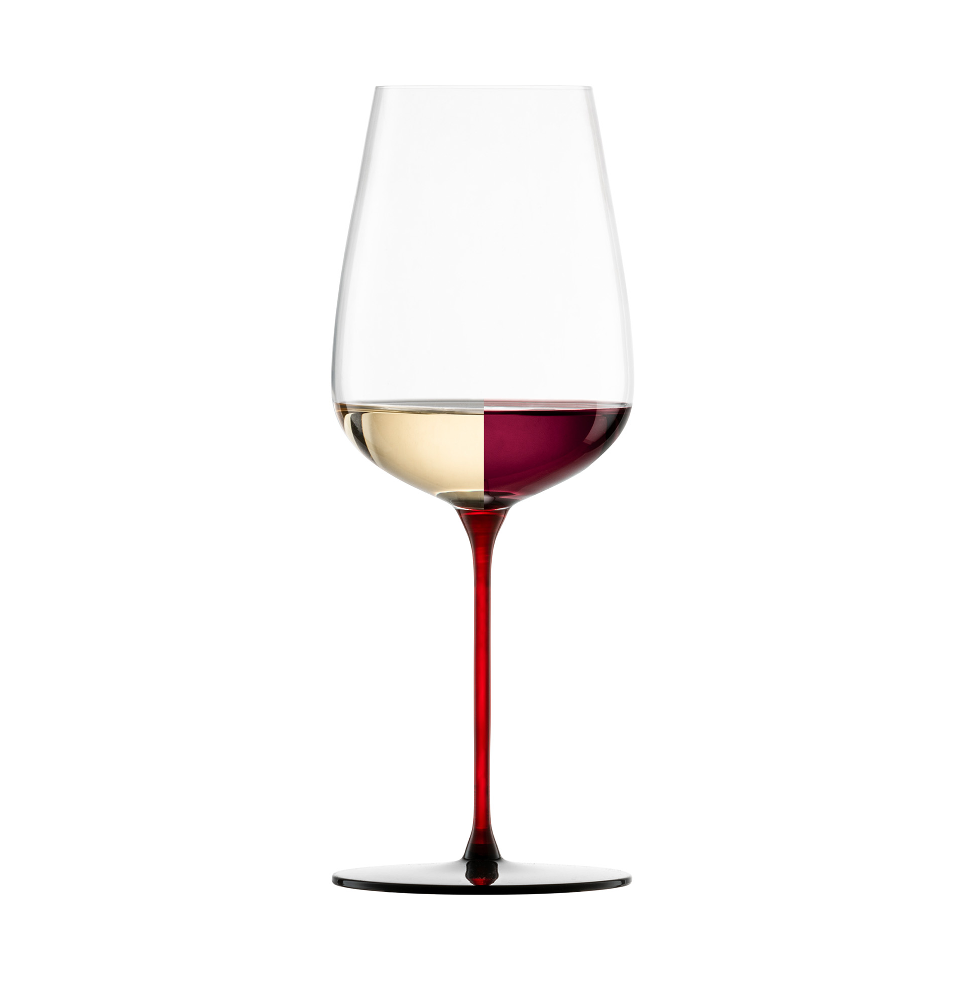 Allround Weingläser fruchtig & aromatisch rot/schwarz RED SENSISPLUS