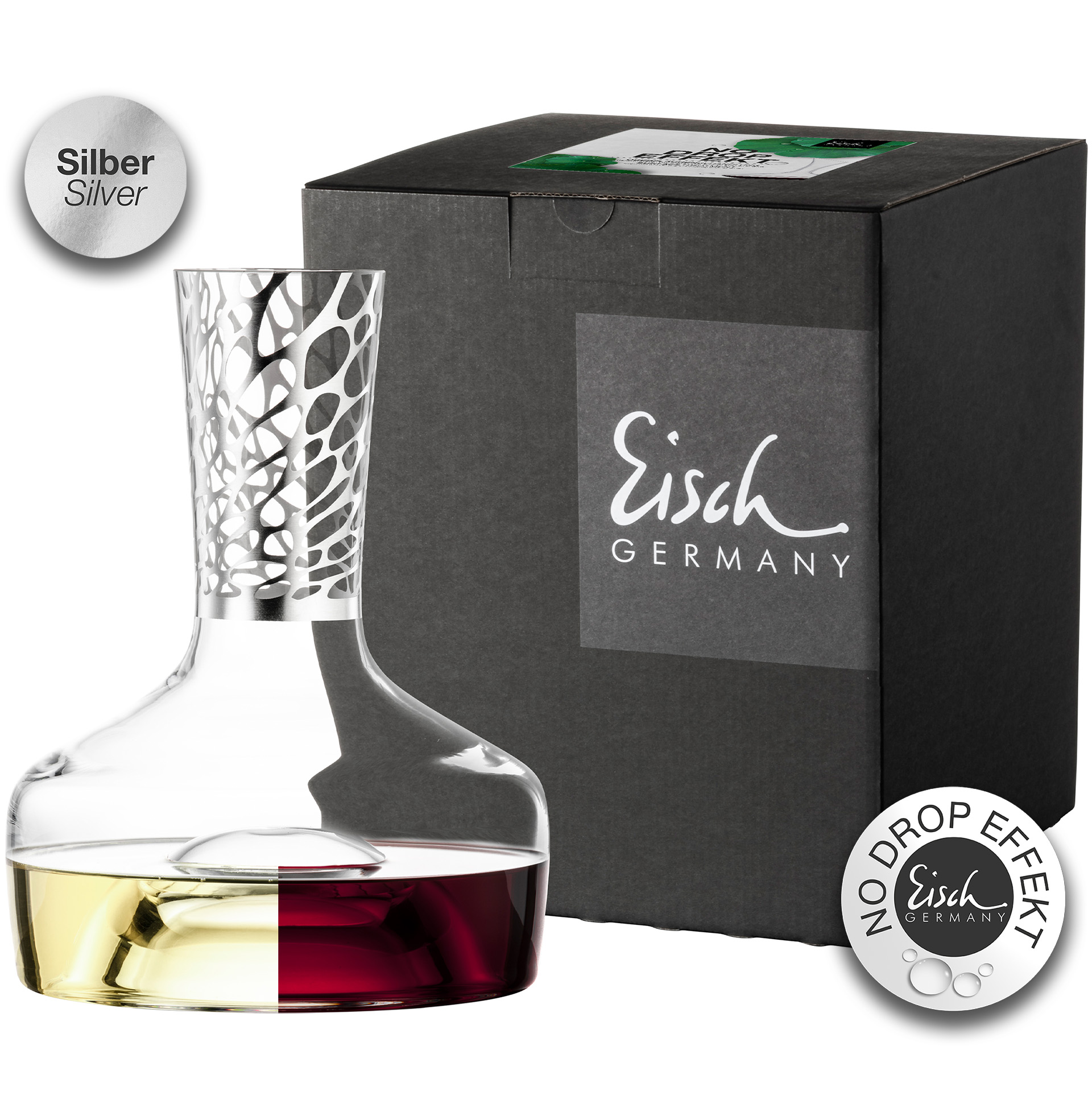 Decanter silver No Drop Effect 0,75l NET