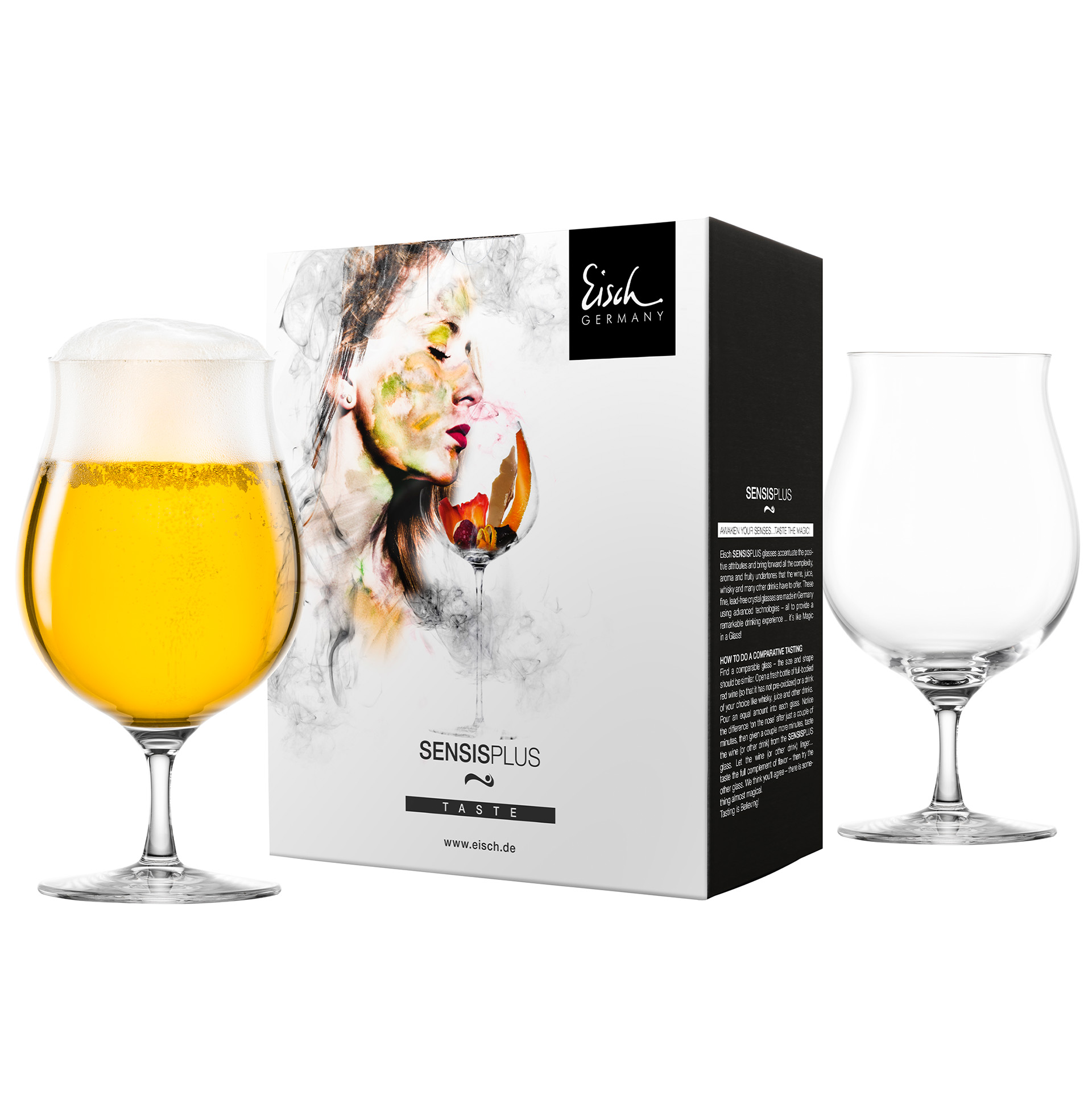 Set of 2 allround-beer glasses SUPERIOR SENSISPLUS