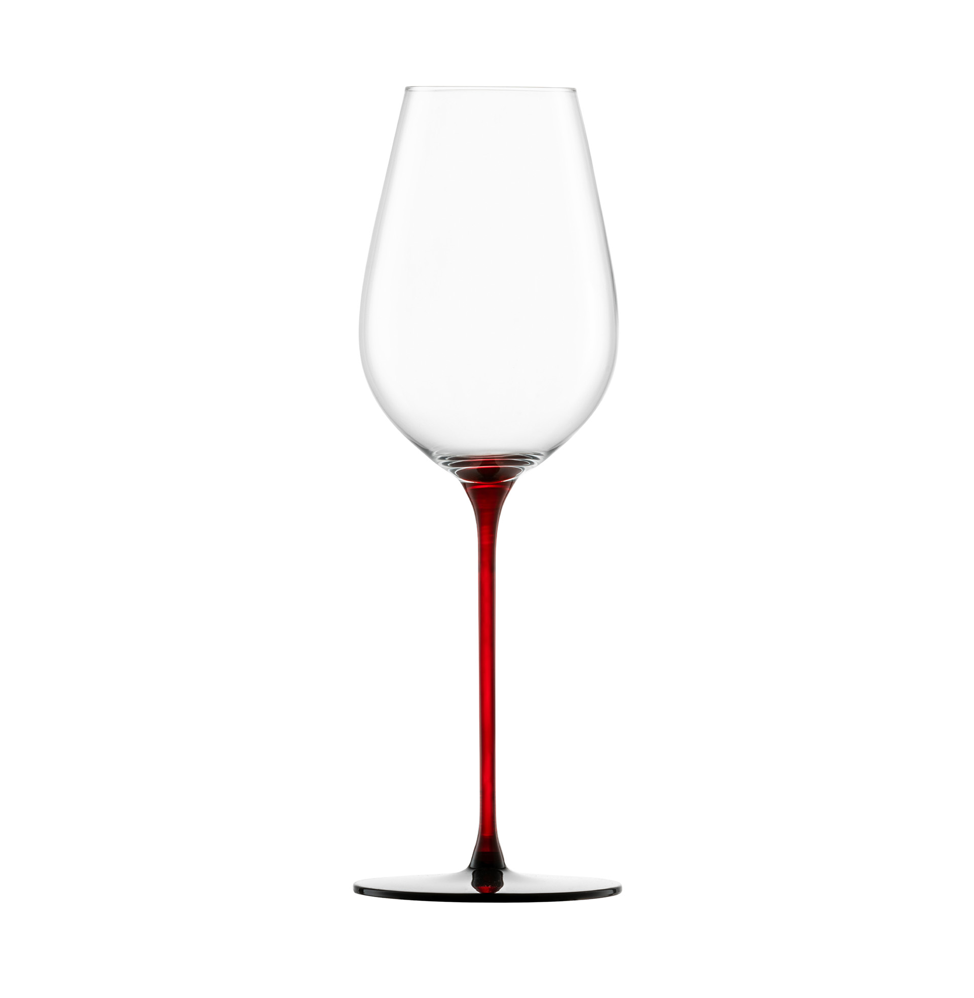 Allround wine glasses refreshing & light red/black RED SENSISPLUS