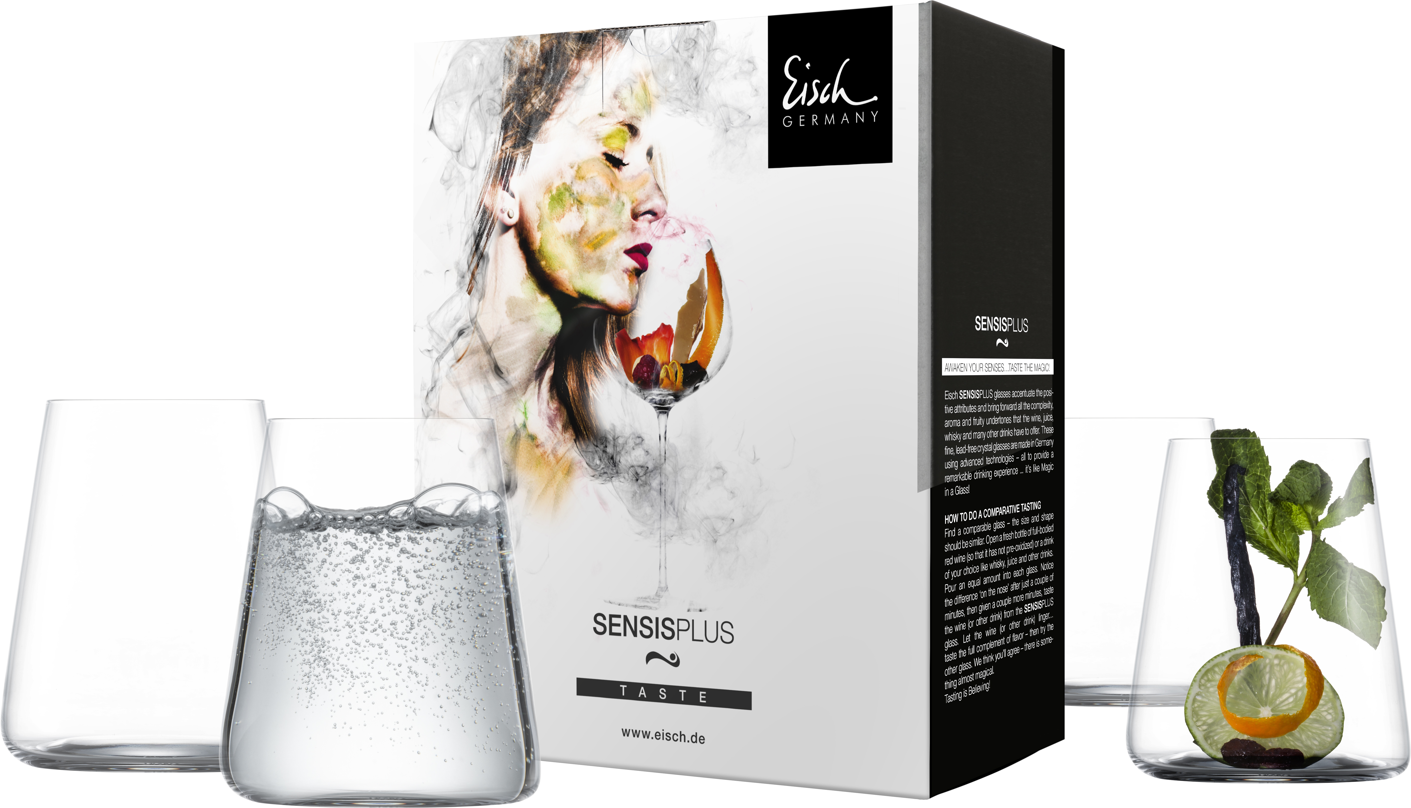 4er Set Allroundbecher SKY SENSISPLUS