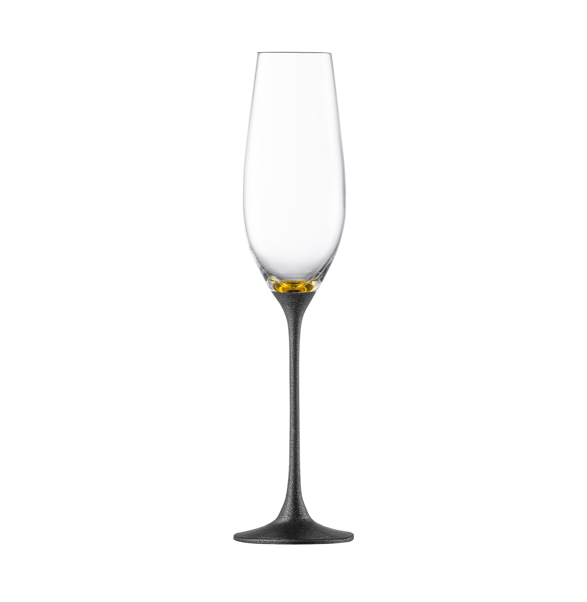 champagne glasses black/gold CHAMPAGNER EXCLUSIVE