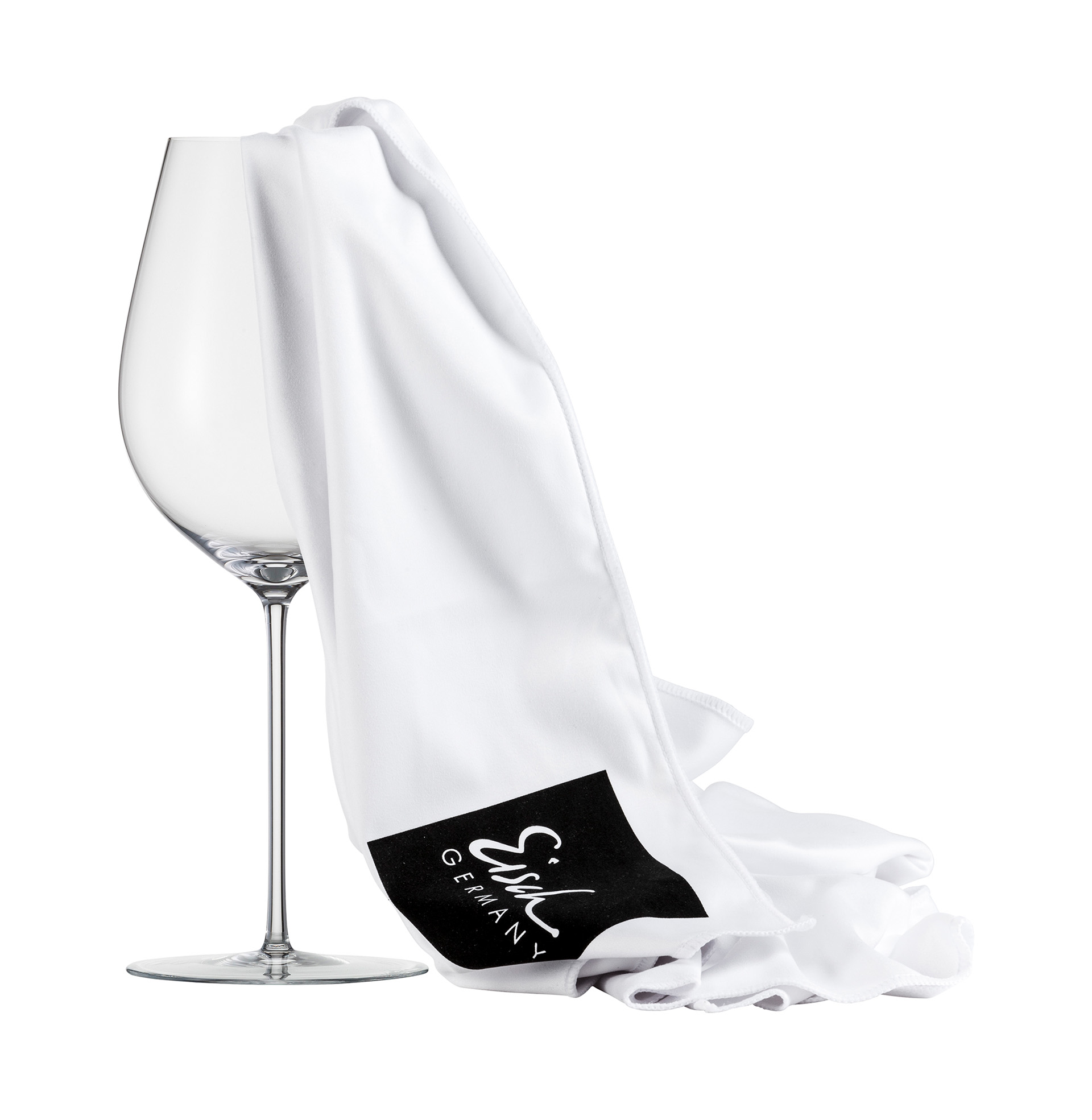 Glass polishing cloth