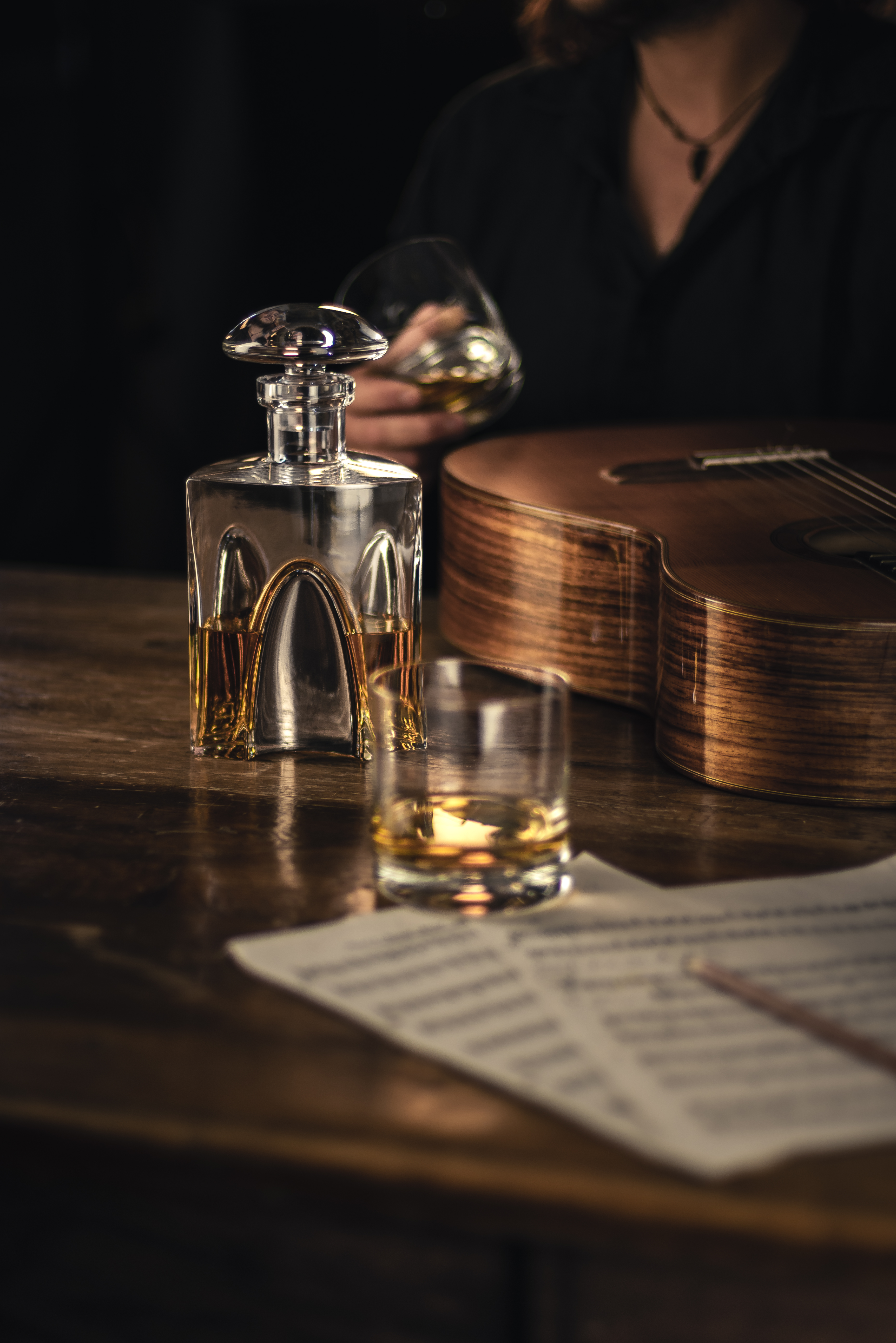 Whisky carafe  platinum No Drop Effect 0,75l GENTLEMAN