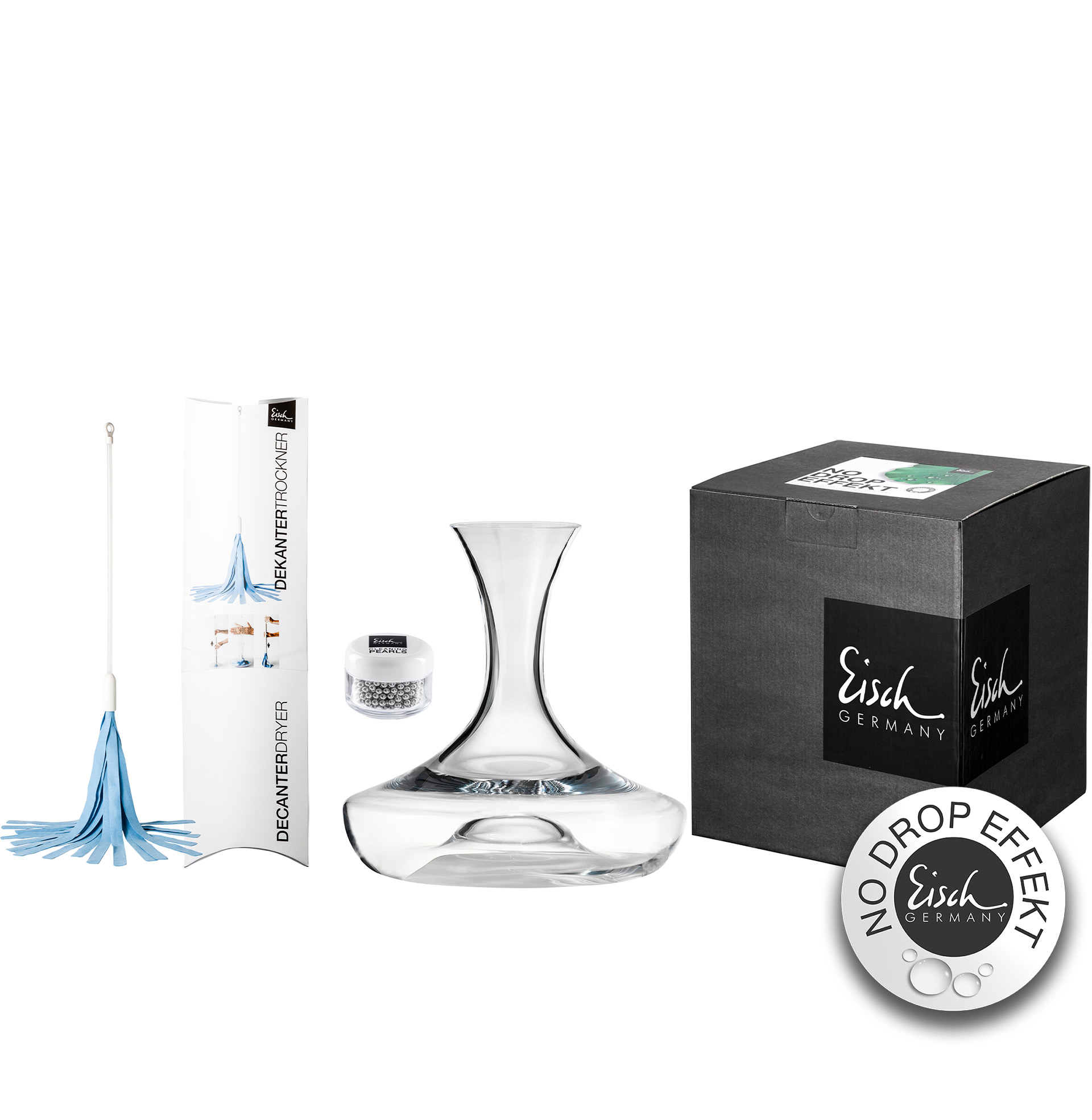 Gift set decanter incl. cleaning balls and decanter dryer