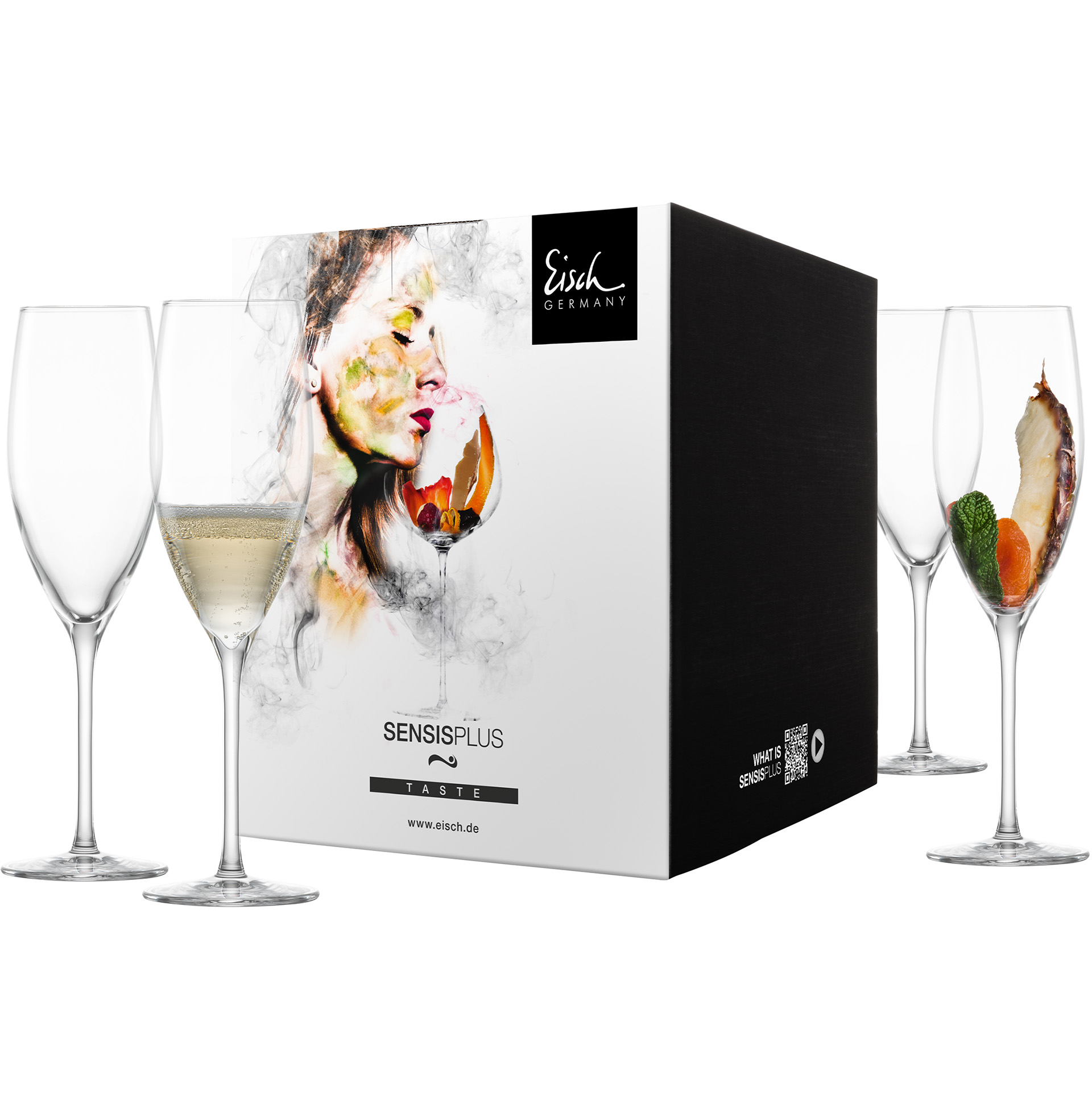 4er Set Champagnergläser SUPERIOR SENSISPLUS