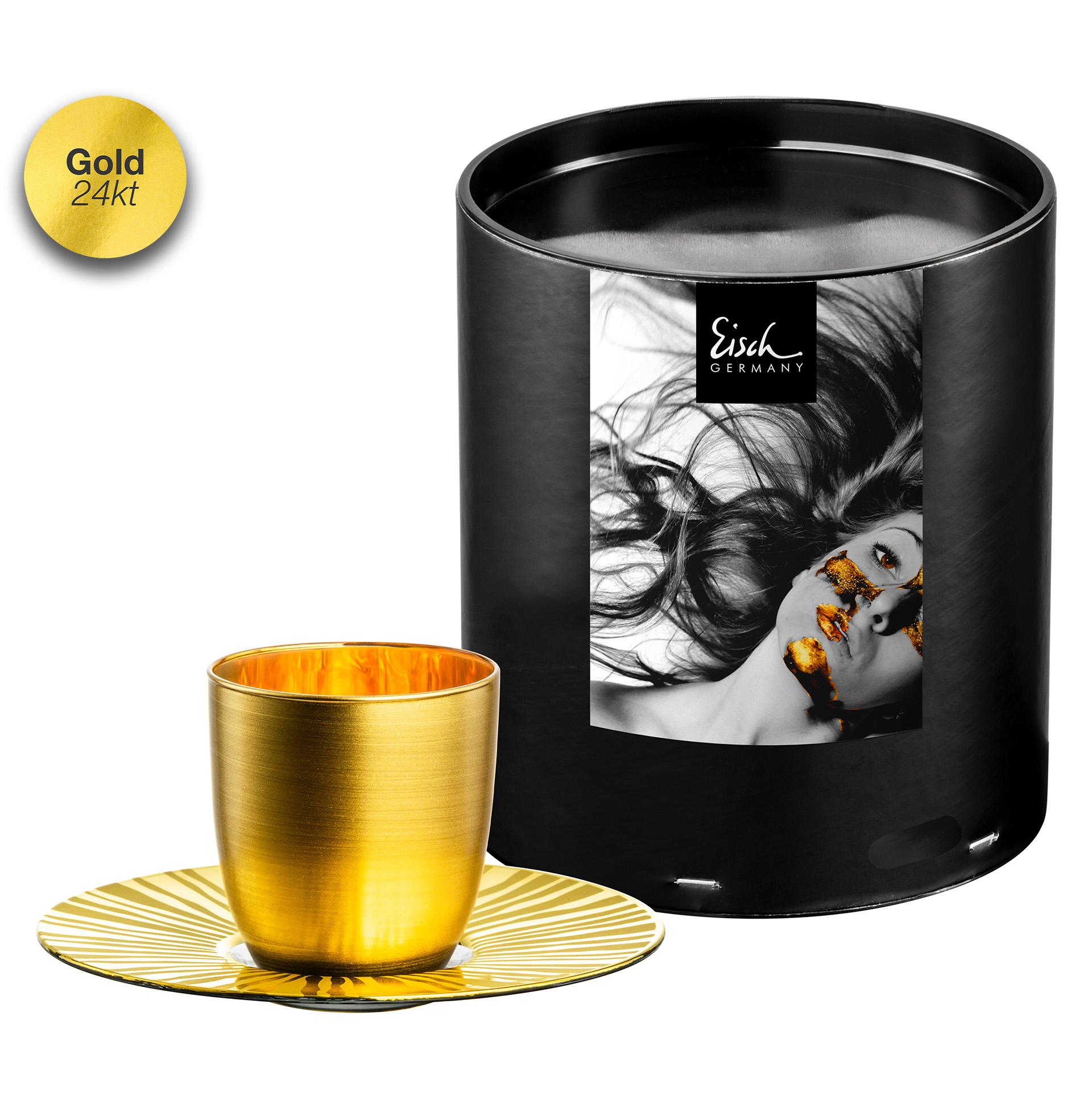 Espresso-Set sun gold COSMO COLLECT