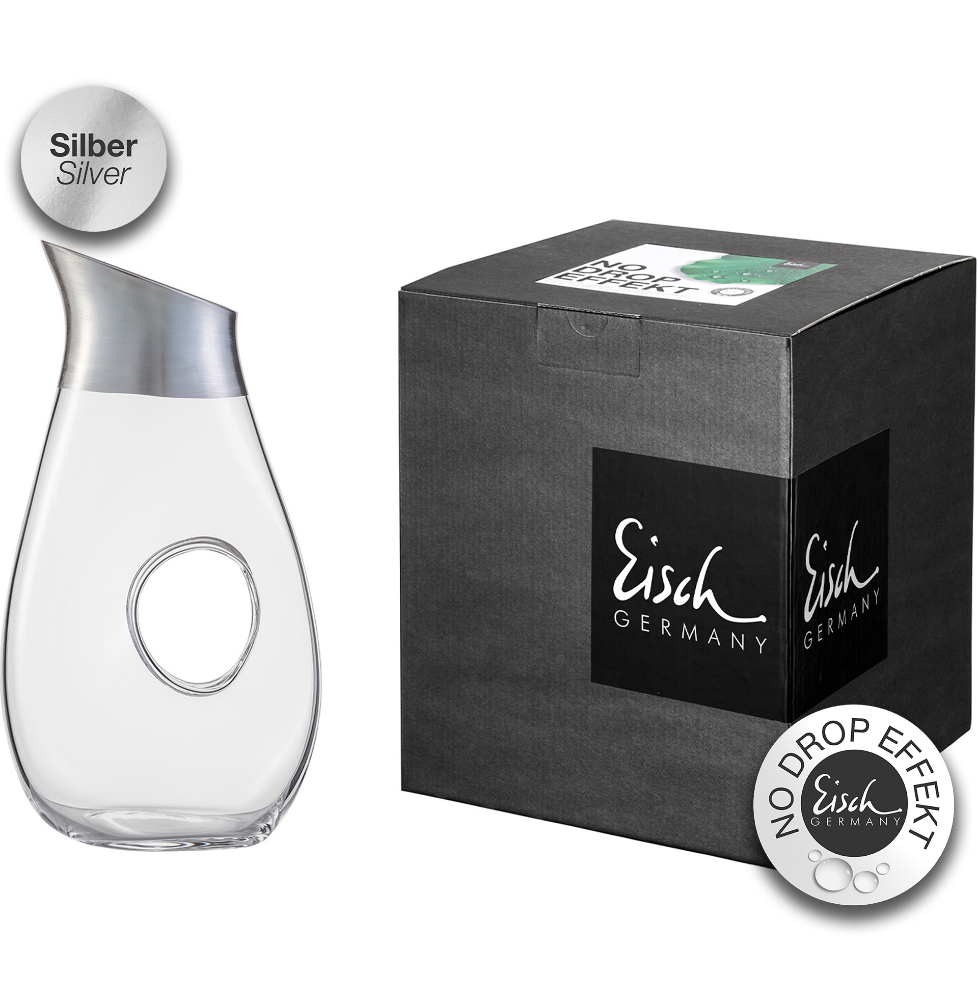 Jug silver No Drop Effect 1,5l PURO