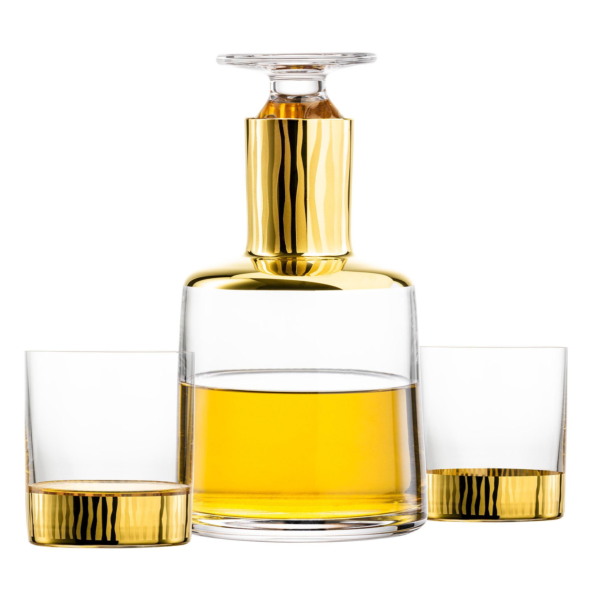 Whisky set gold No Drop Effect ELIOR