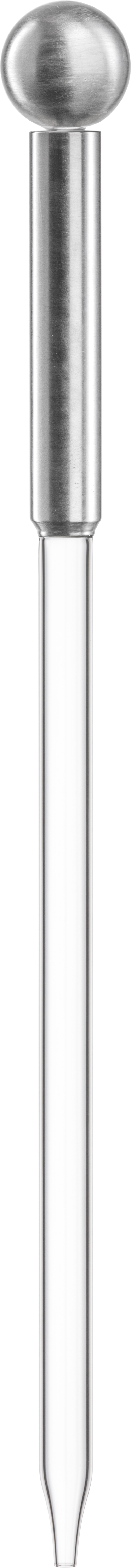 Tasting bottle pipette silver CEREMONY
