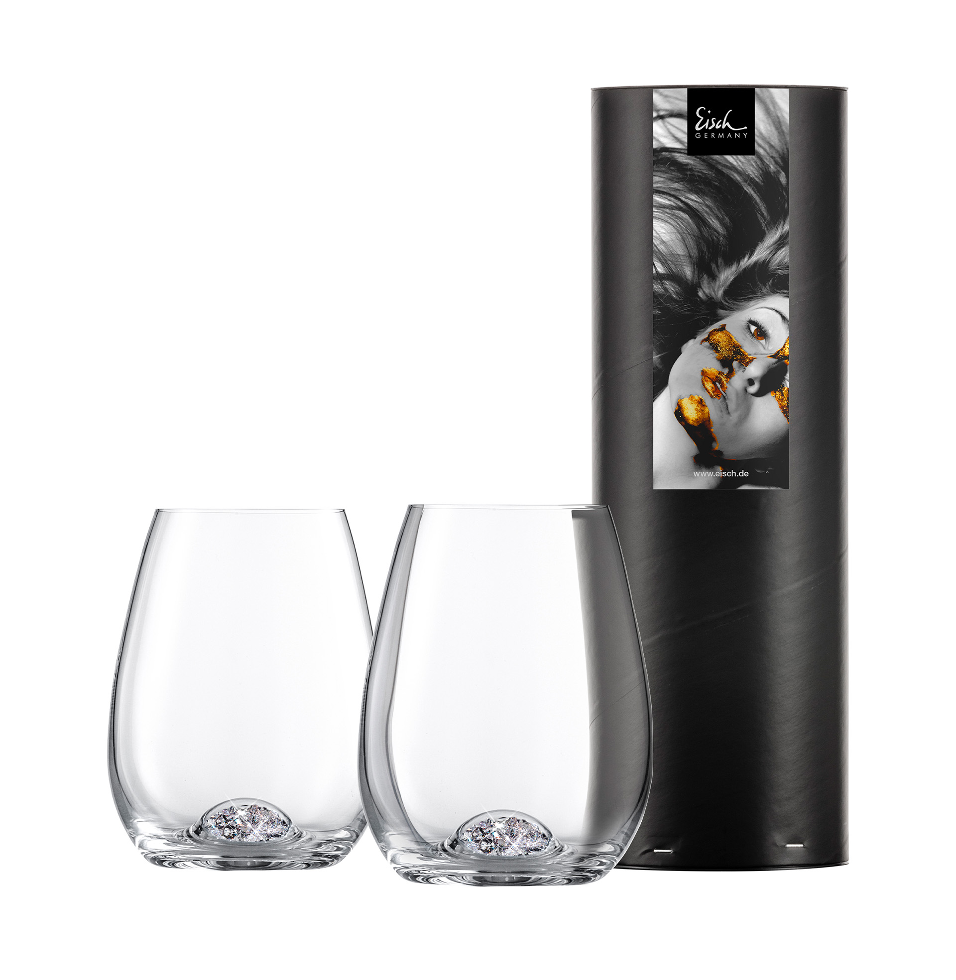 Set of 2 tumblers 10 CARAT