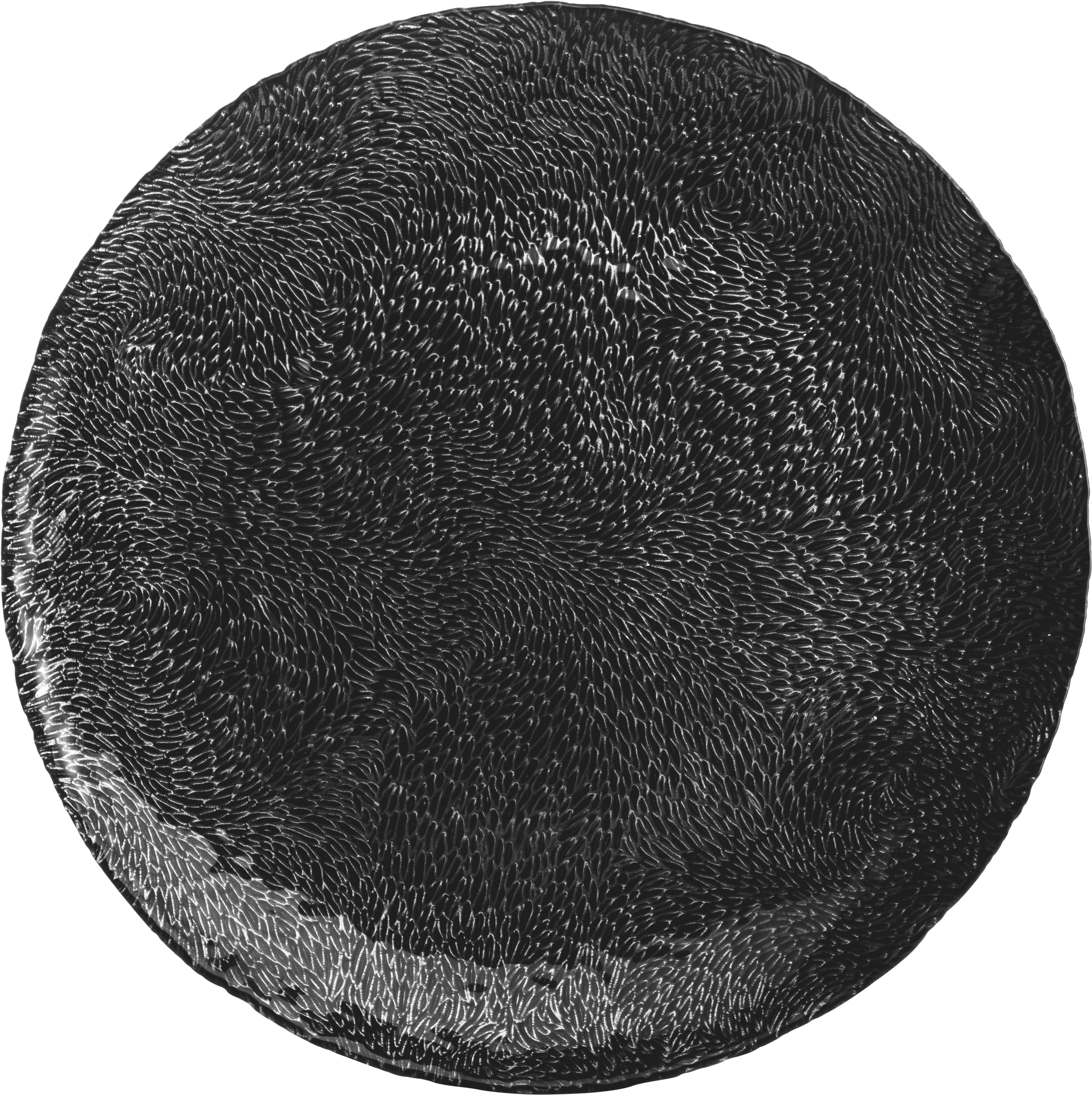 Teller schwarz Ø 320 mm SEN
