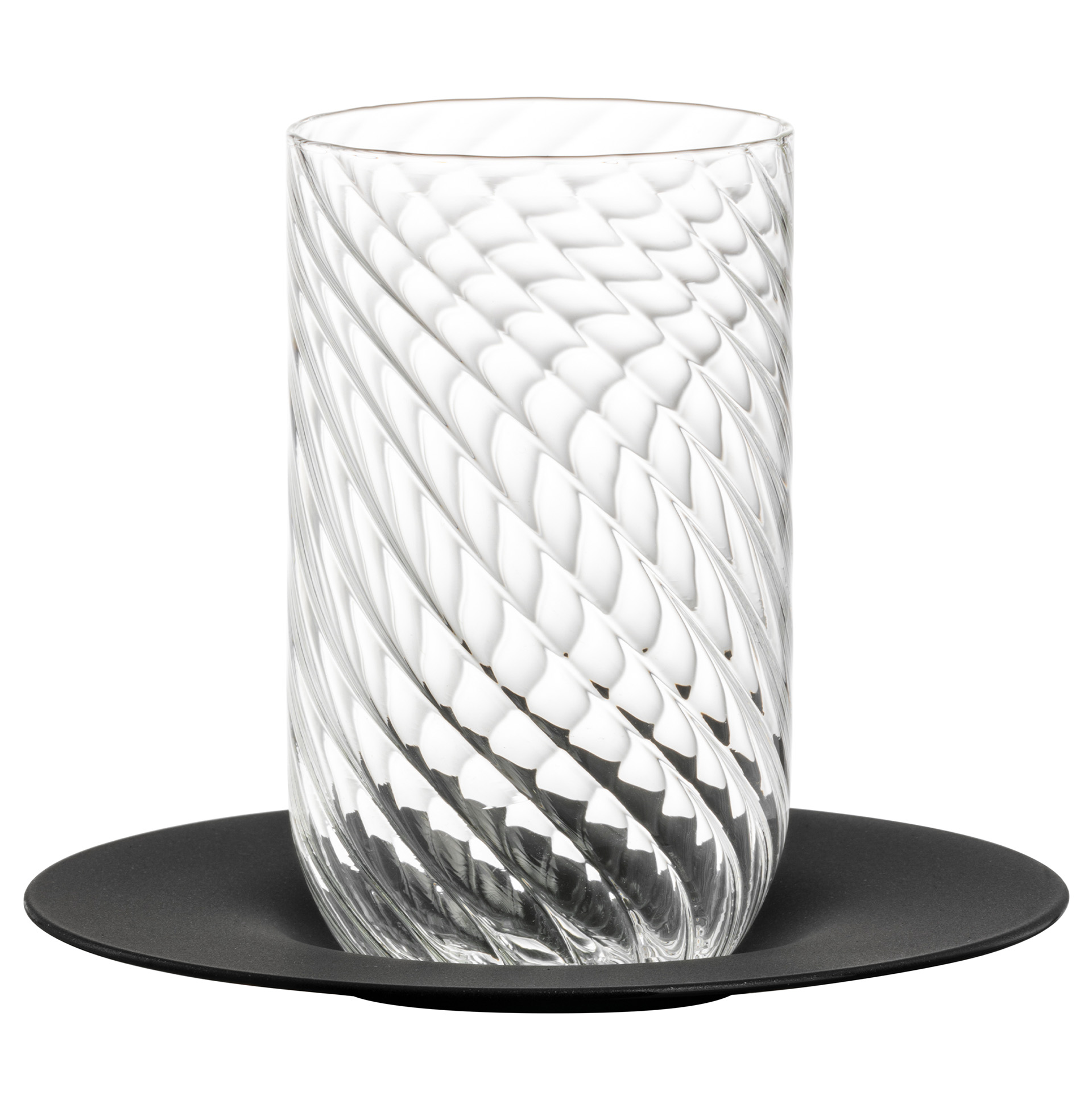 Latte Macchiato Set schwarz TWIST