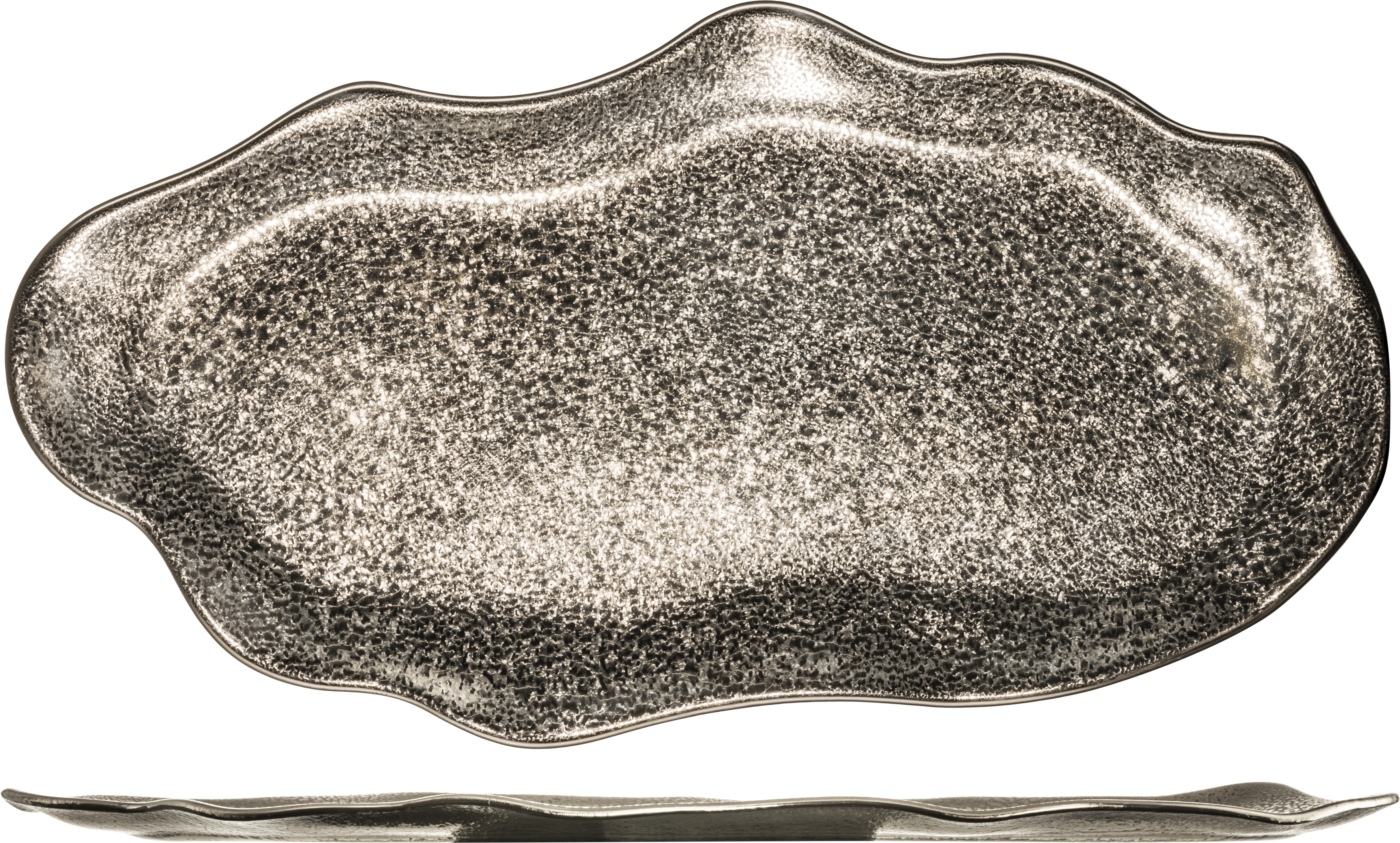 Platte platin 480 x 265 mm GOLDRUSH