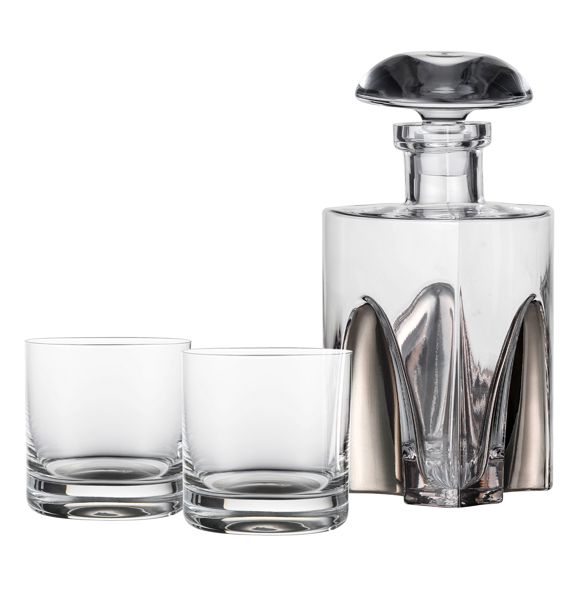 Whisky Set platin No Drop Effekt GENTLEMAN