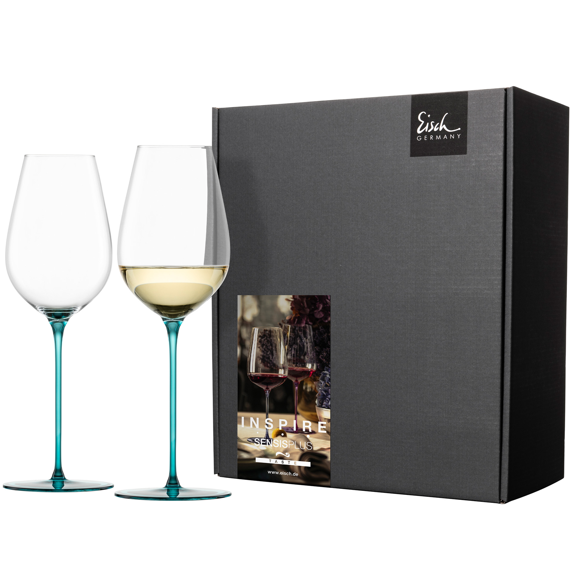 2er Set Allround Weingläser erfrischend & leicht aqua INSPIRE SENSISPLUS