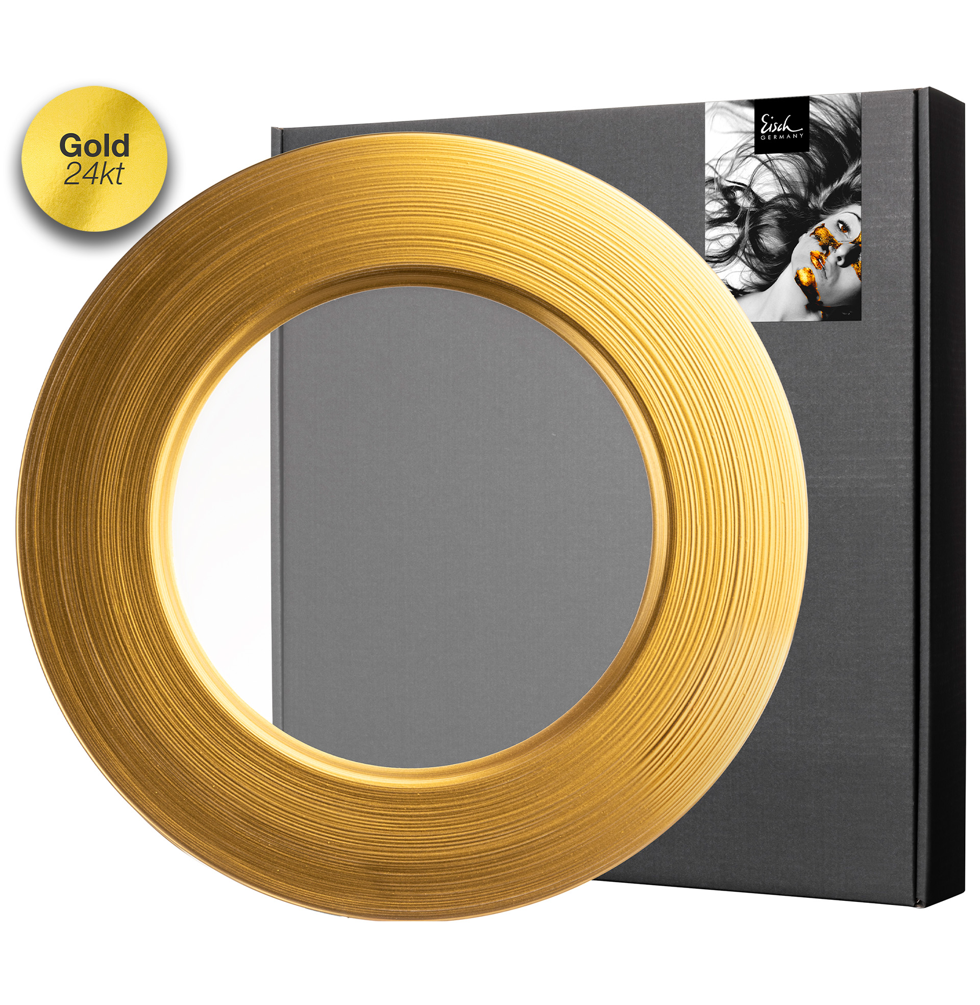 Teller gold Ø 320 mm HAPTICS