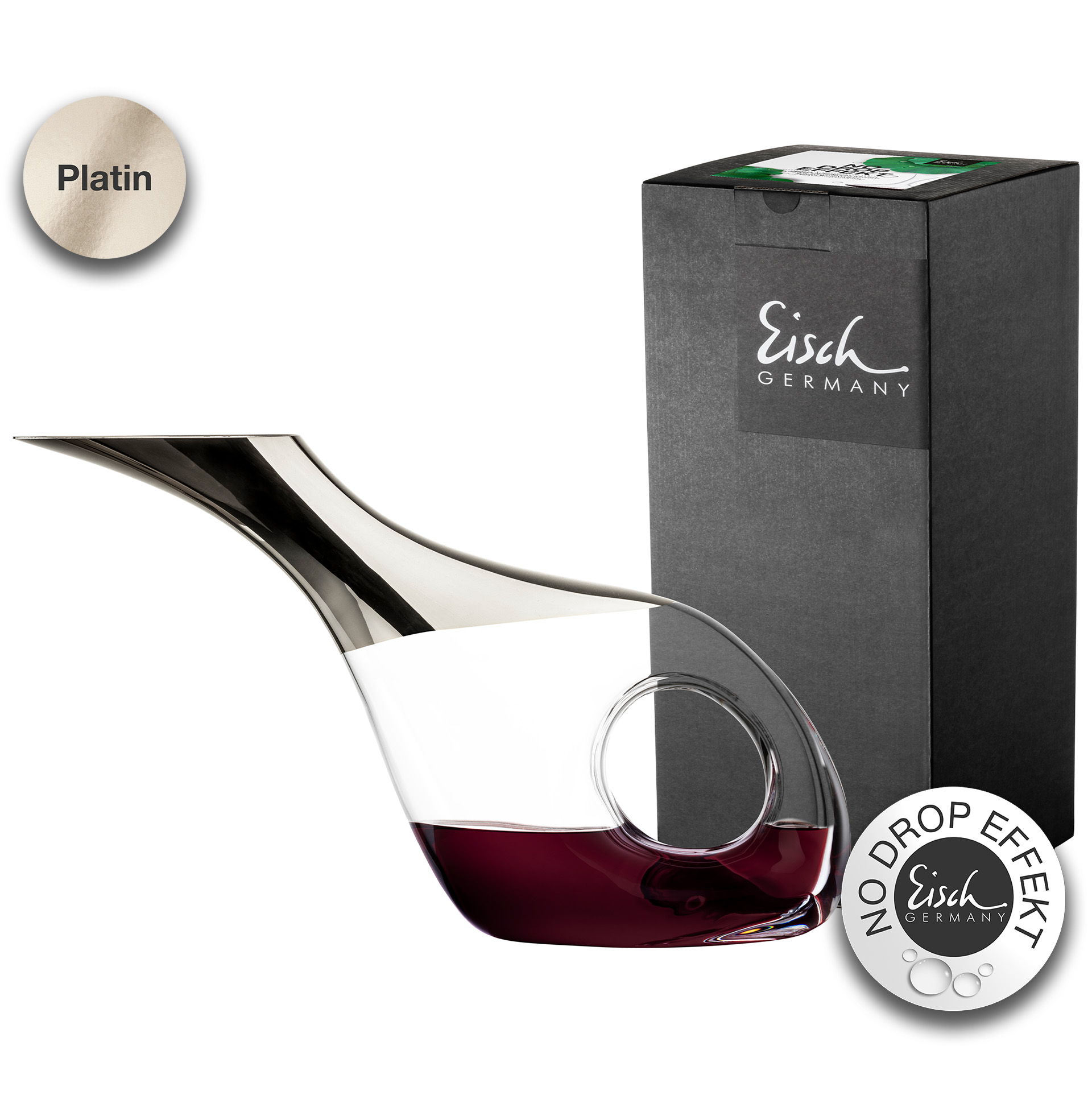 Decanter platinum No Drop Effect 0,75l CELEBRATION