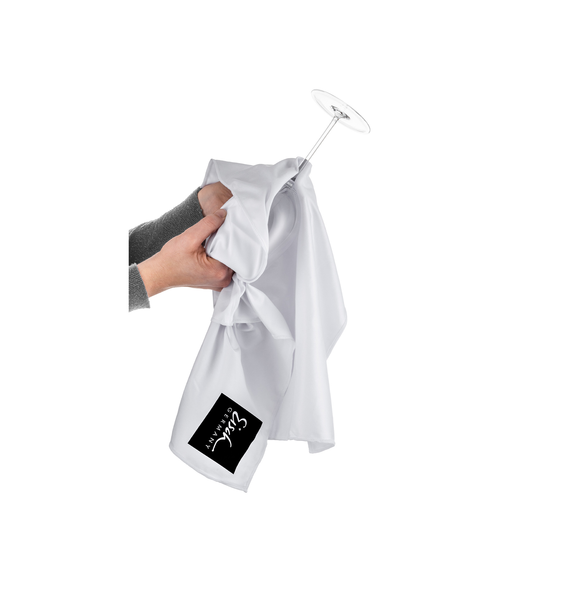 Glass polishing cloth