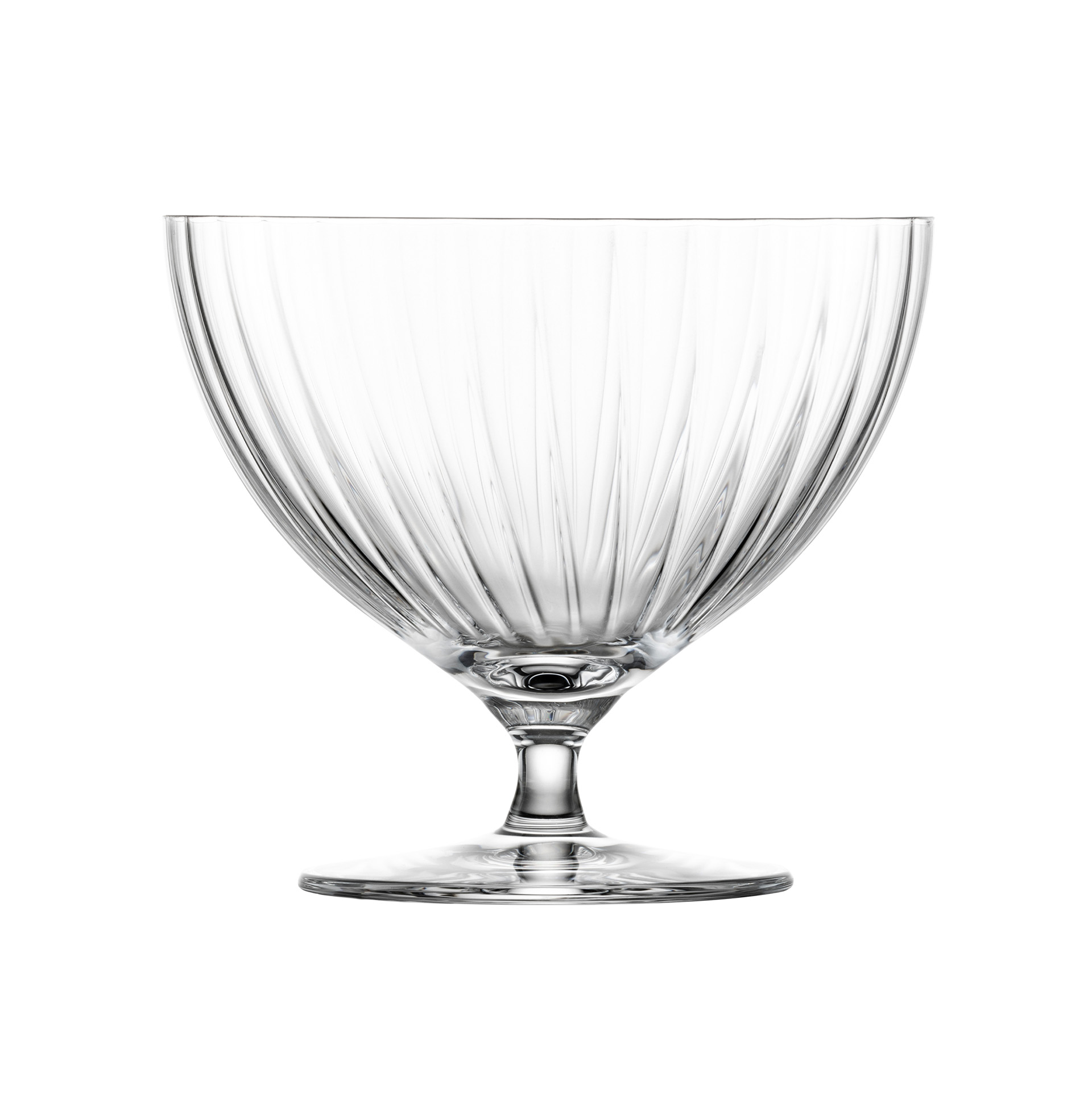 Footed dessert bowl
