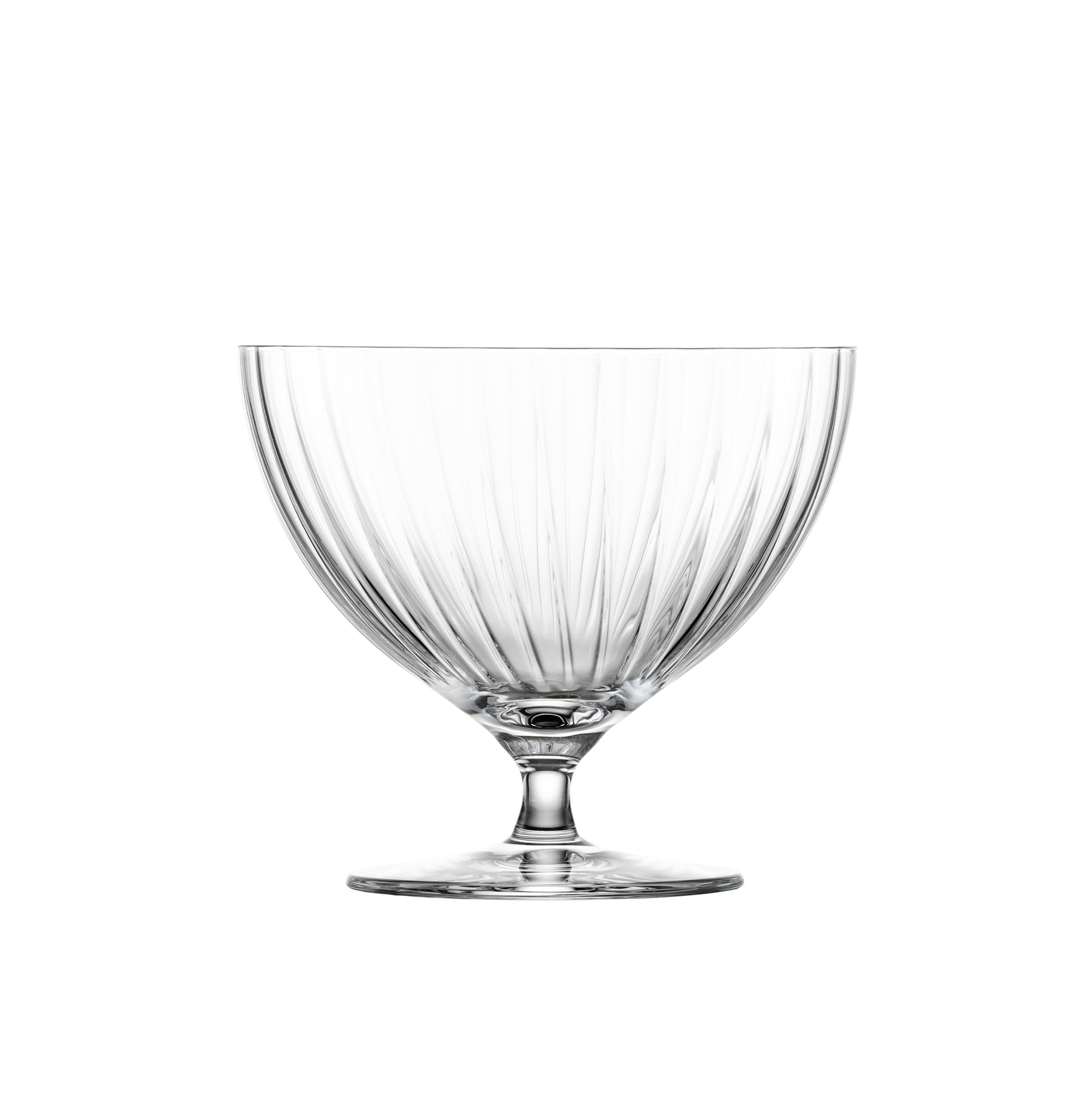 Footed dessert bowl