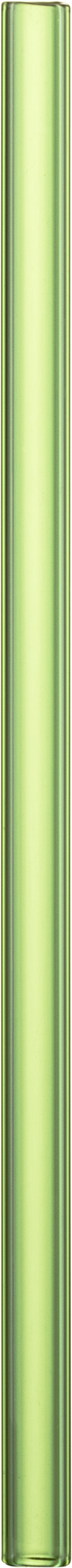 2er Set Glashalme mit Reinigungsbürste grün