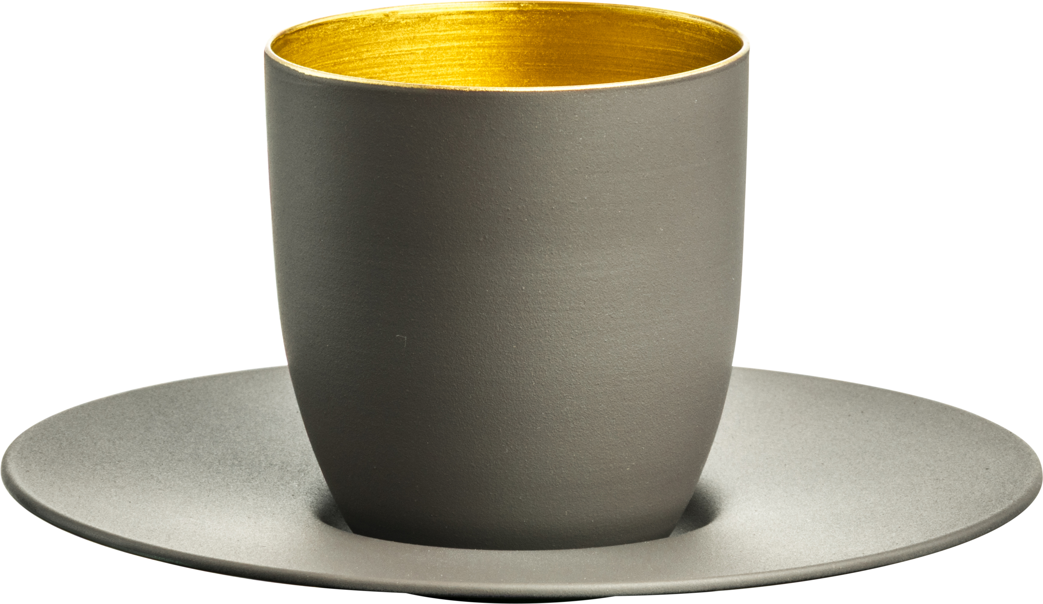 Espresso-Set mokka/gold COSMO COLLECT