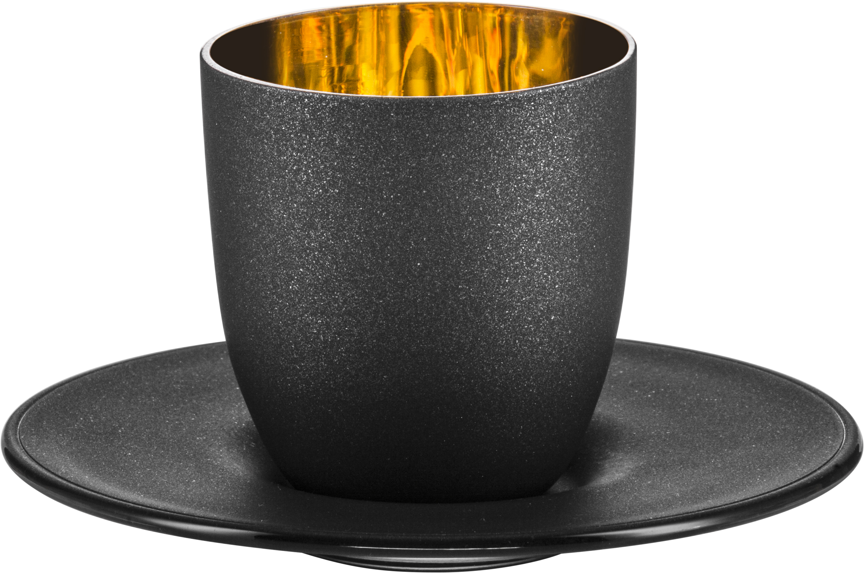 Espresso set black/gold COSMO COLLECT