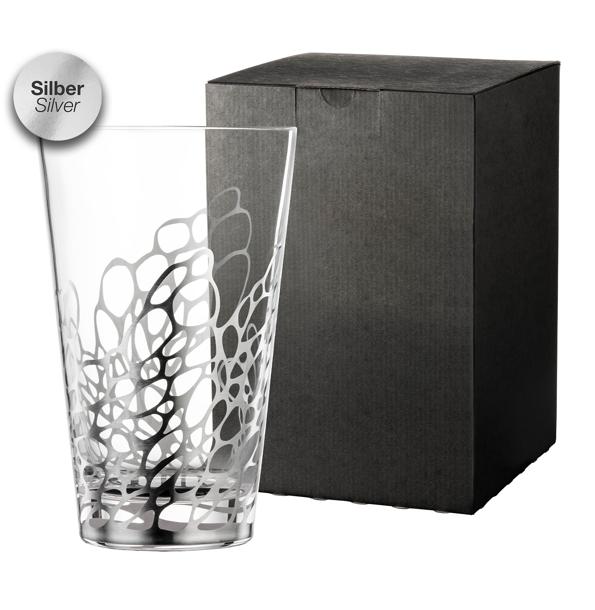 Vase silber Ø 133 mm NET