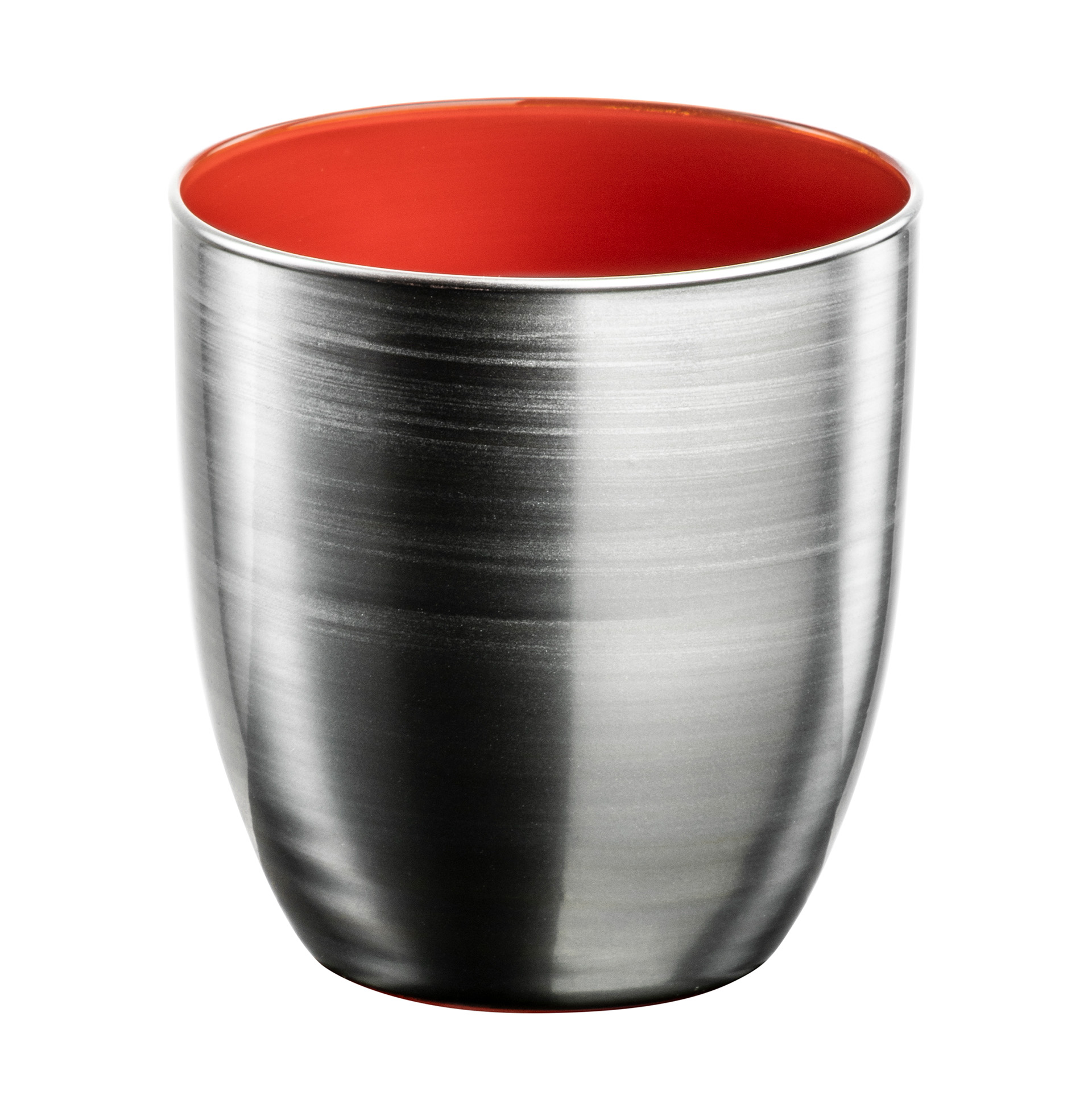 Espresso-/ Mokkaglas silber/coralle COSMO COLLECT