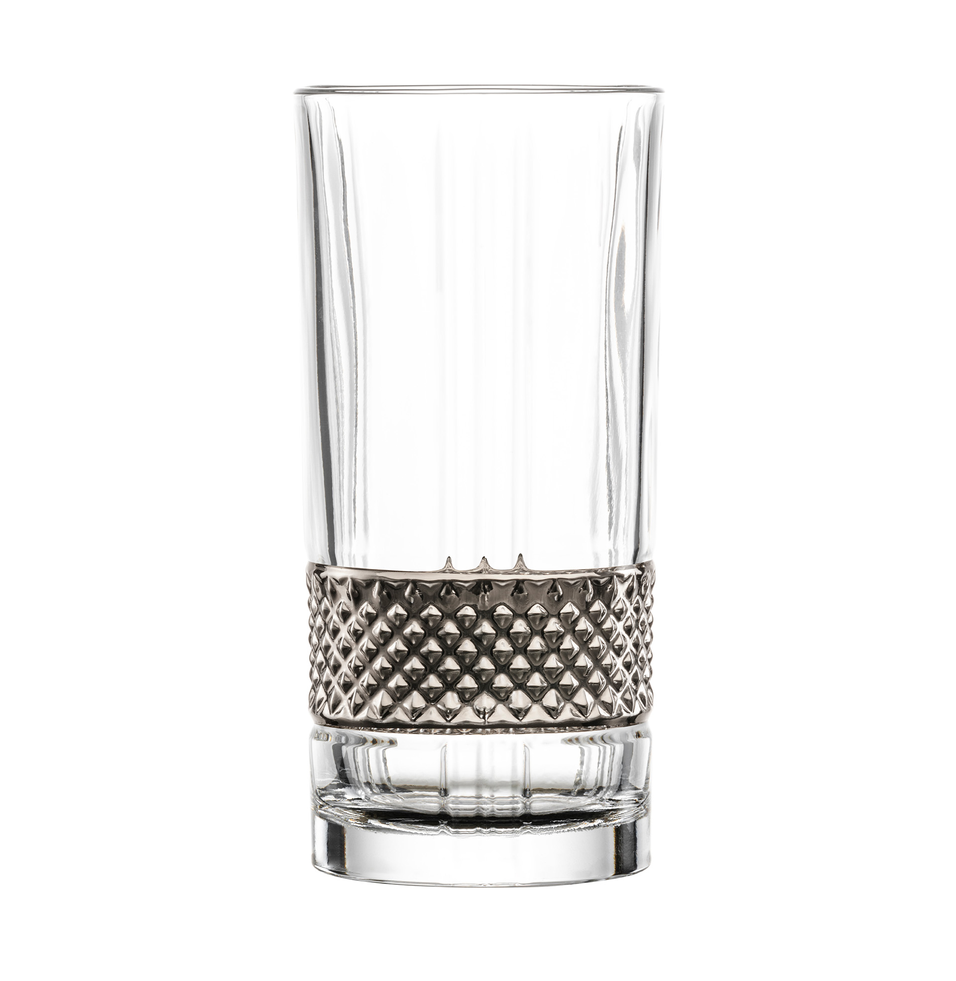 Longdrink Gläser platin GLEN