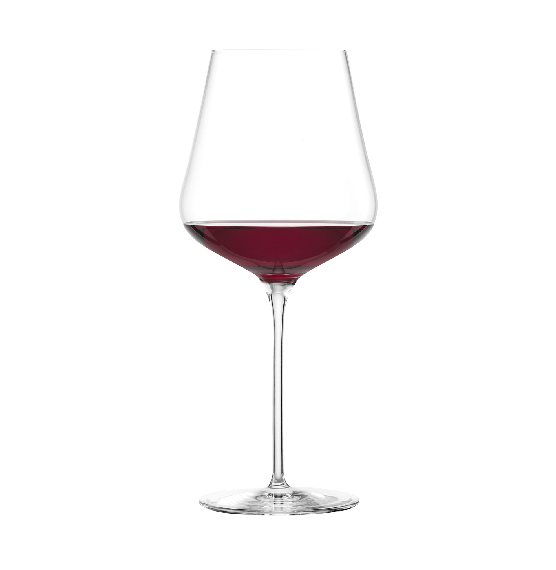 Set of 2 burgundy glasses SKY SENSISPLUS