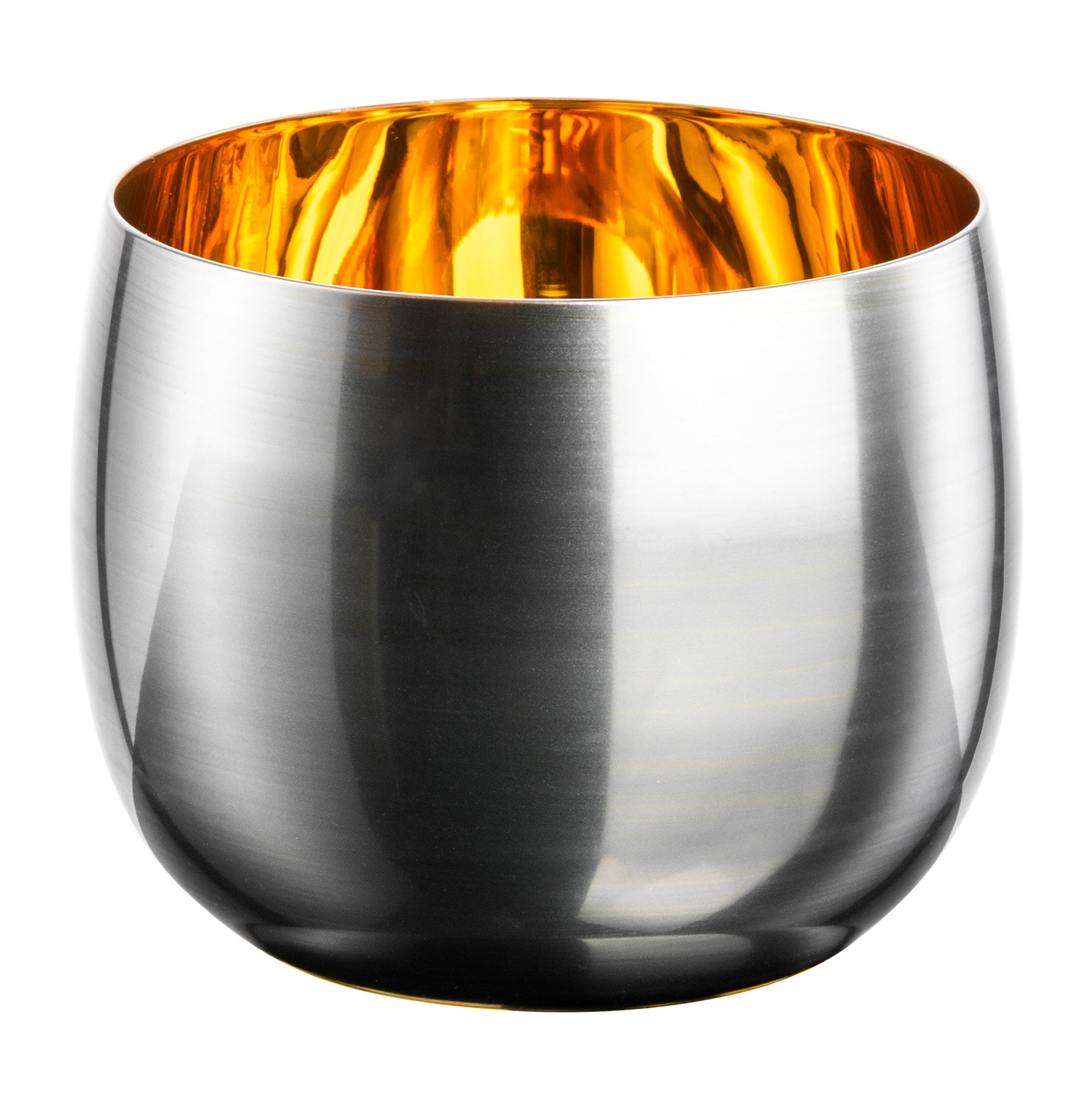 Cappuccinoglas sun platin/gold COSMO