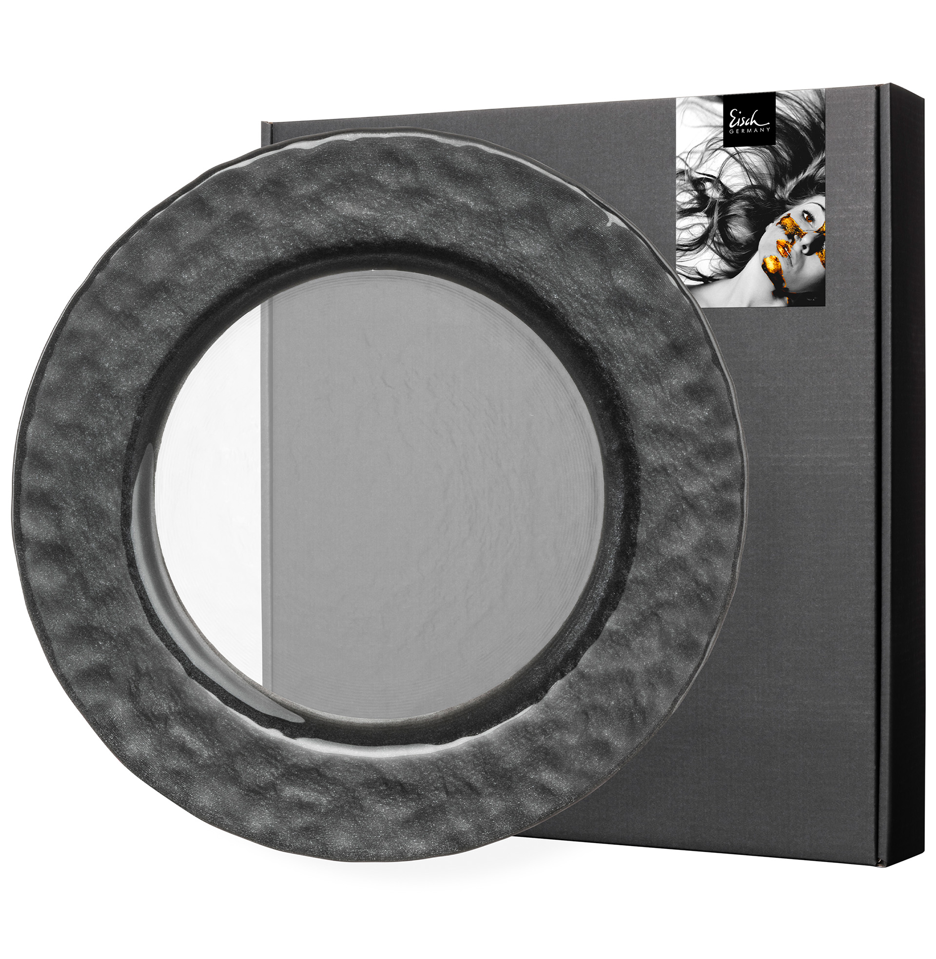 Platzteller schwarz Ø 340 mm KAYA