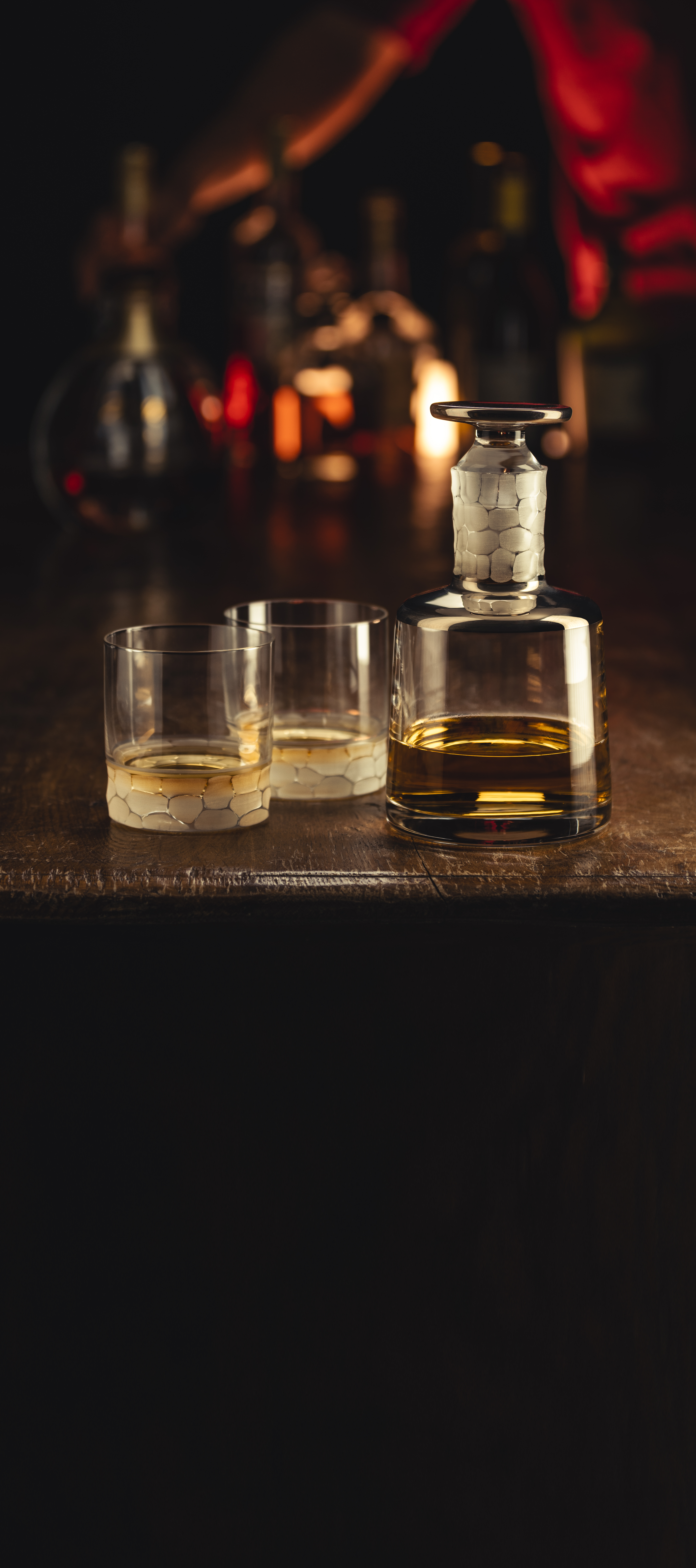 Whisky set platinum No Drop Effect HAMILTON