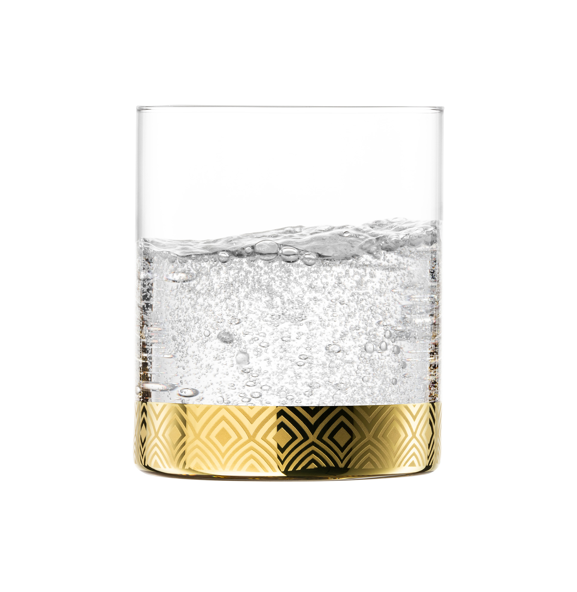 Set of 2 tumblers gold ADELINE