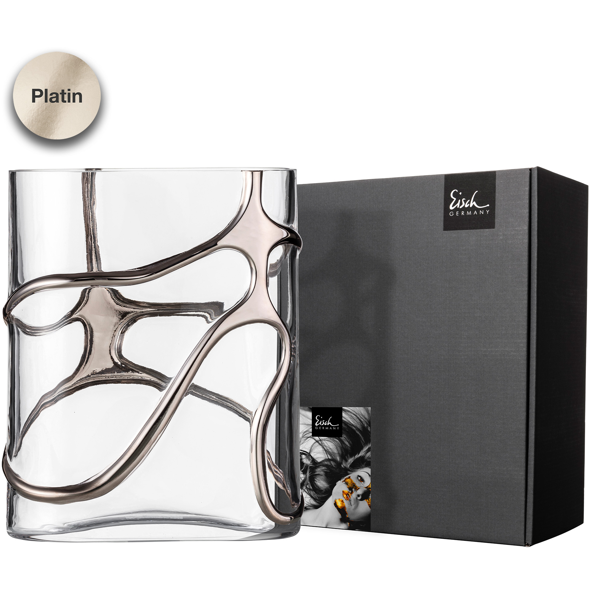 Vase platin 297 mm STARGATE