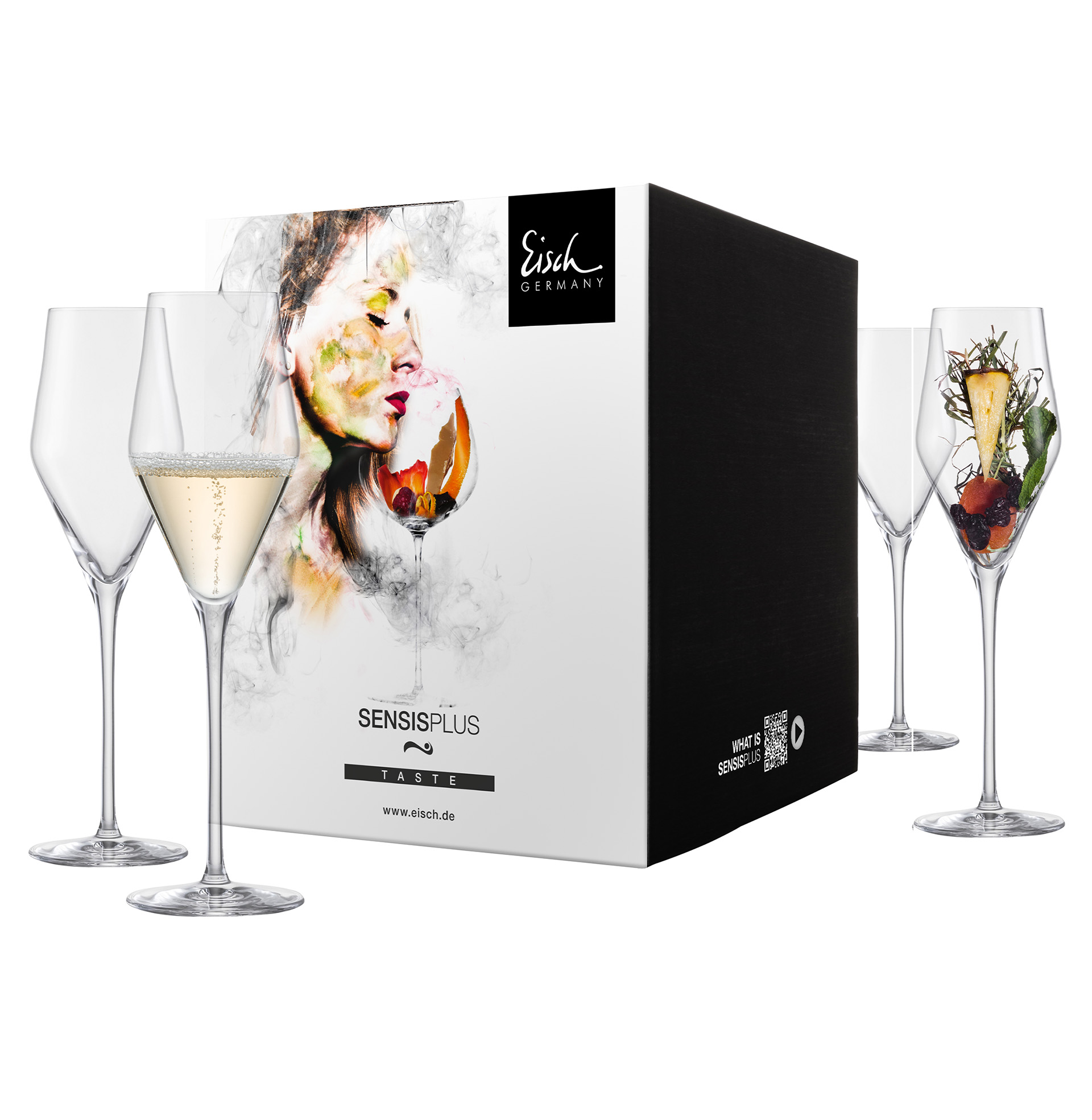 4er Set Champagnergläser SKY SENSISPLUS