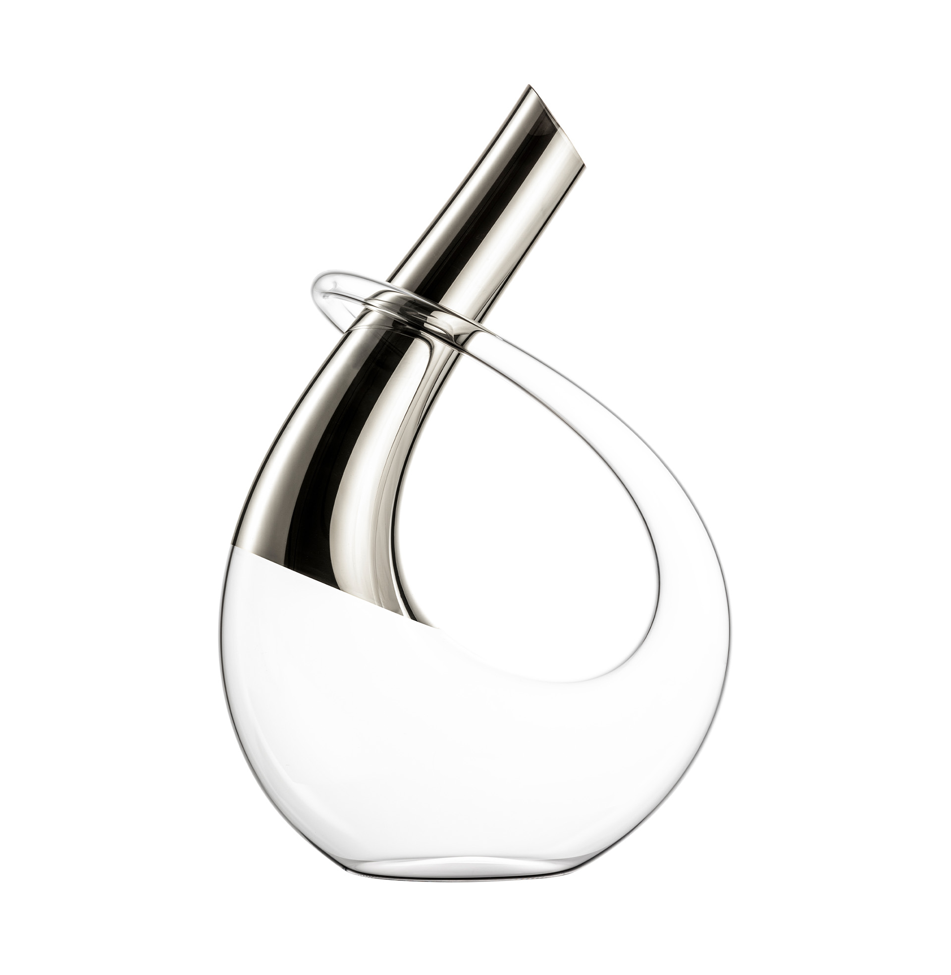 Decanter platinum No Drop Effect 0,75l EMBRACE