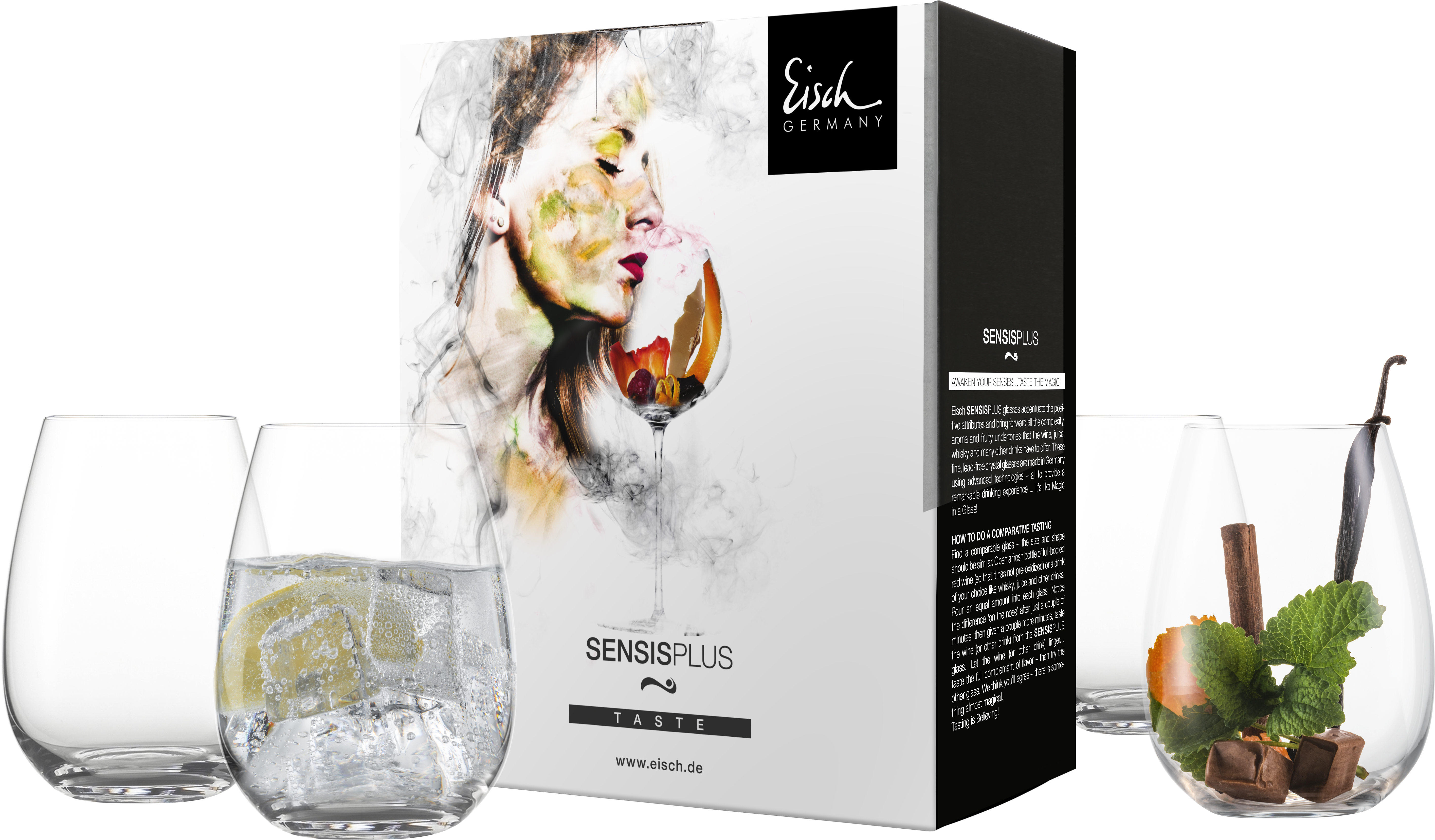Set of 4 tumblers SUPERIOR SENSISPLUS