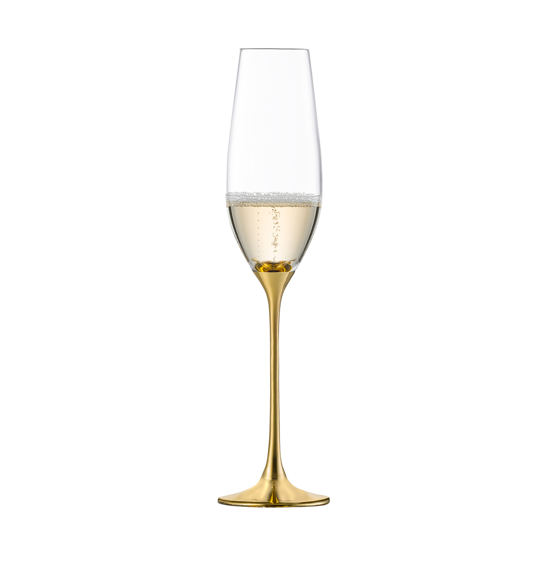 champagne glasses gold CHAMPAGNER EXCLUSIVE