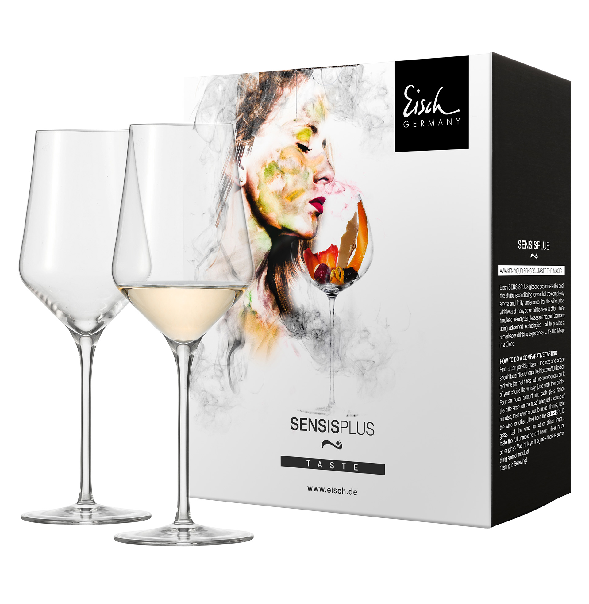 Set of 2 white wine glasses SKY SENSISPLUS