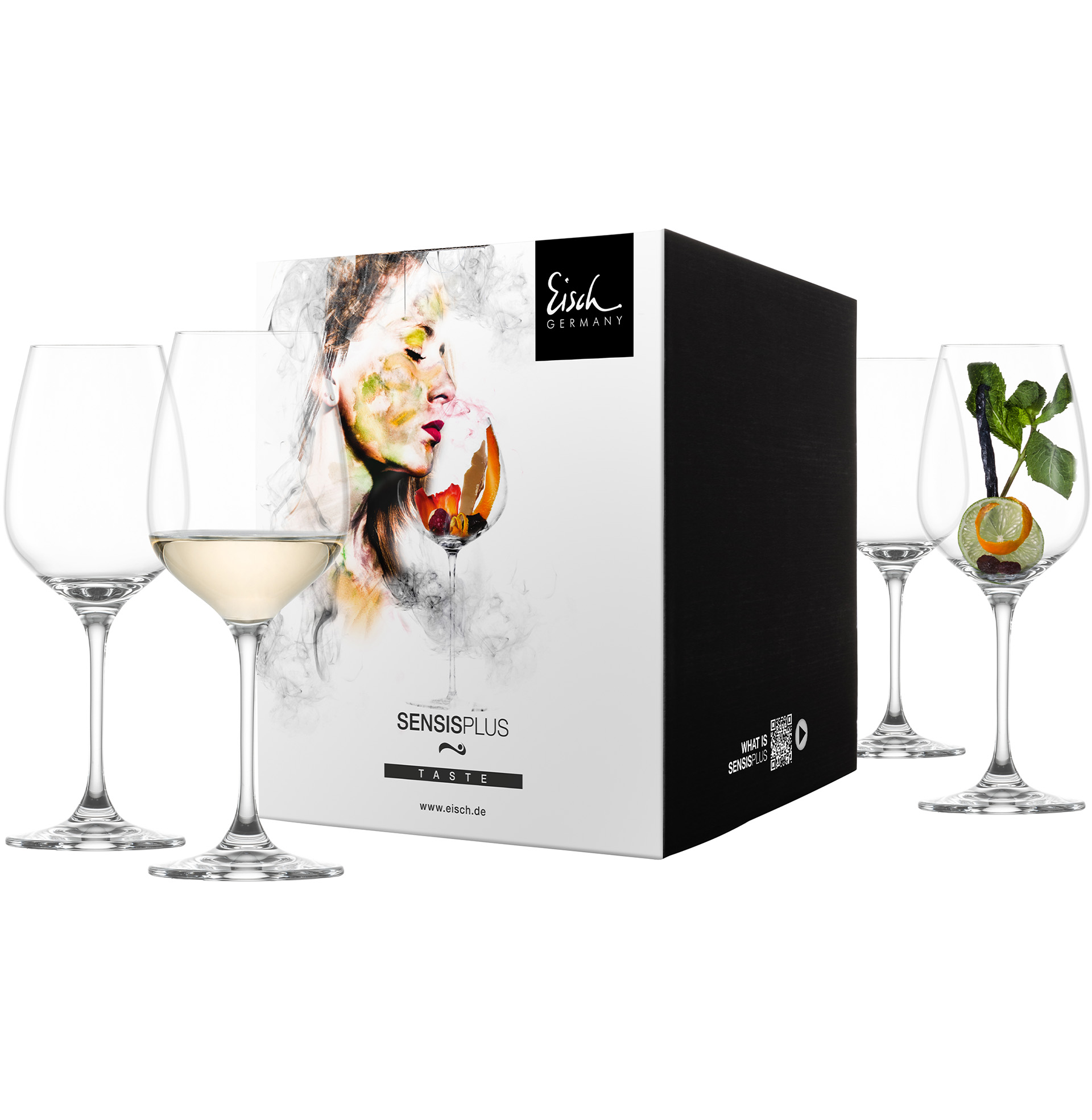 4er Set Weißweingläser SUPERIOR SENSISPLUS