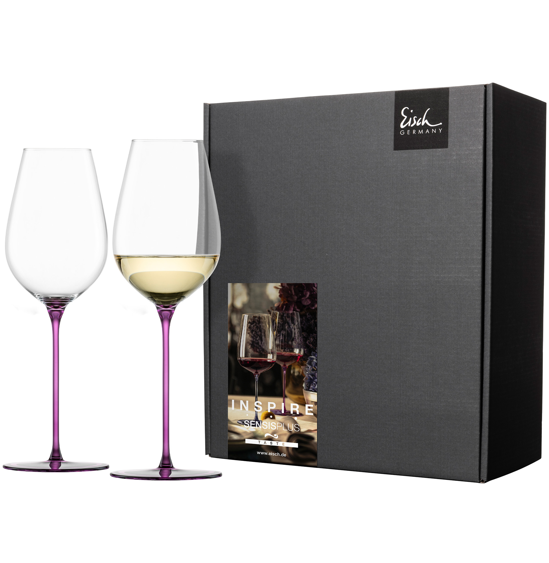 2er Set Allround Weingläser erfrischend & leicht mauve INSPIRE SENSISPLUS