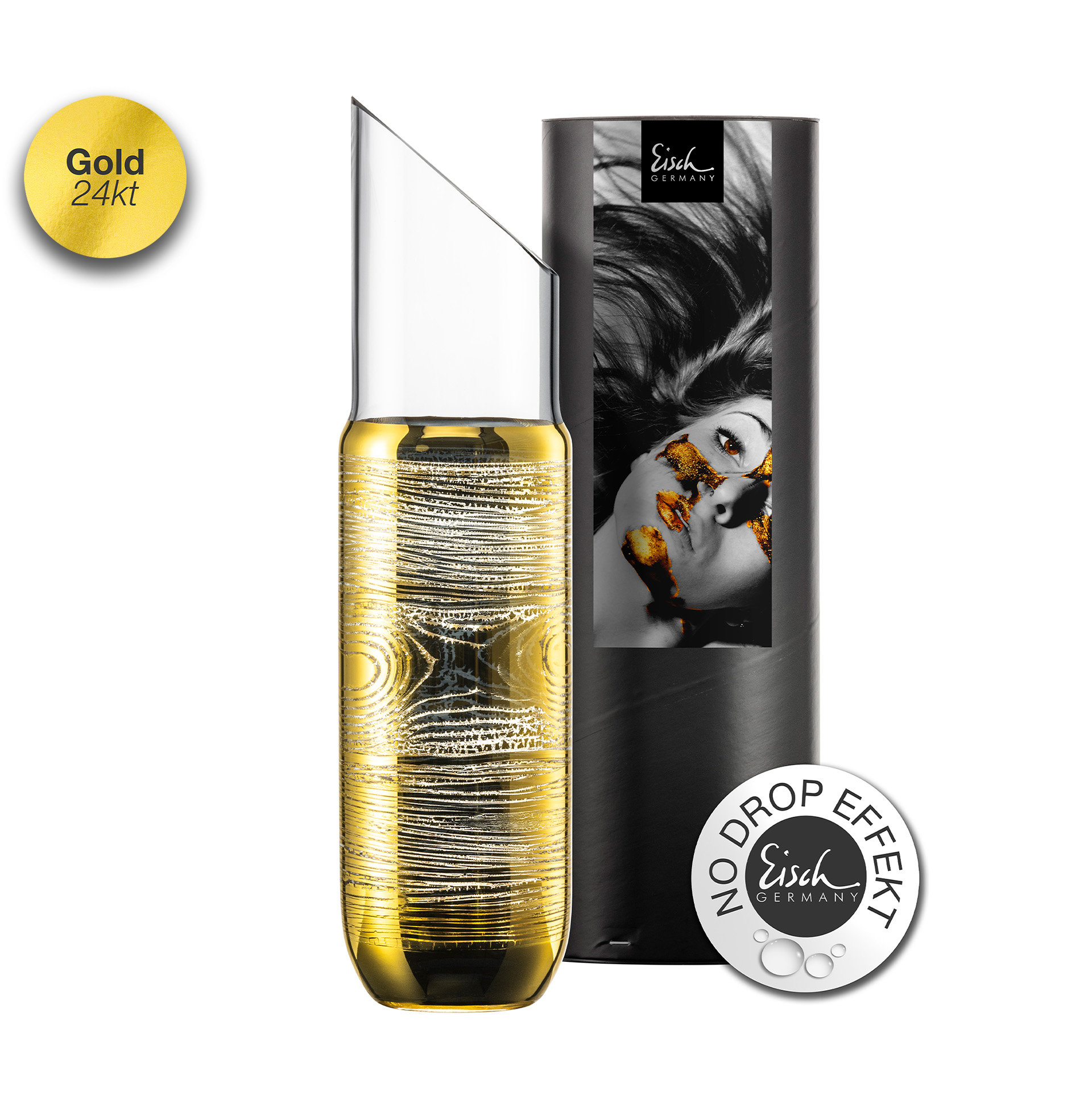 Carafe gold No Drop Effect 1,0l GOLDLEAF
