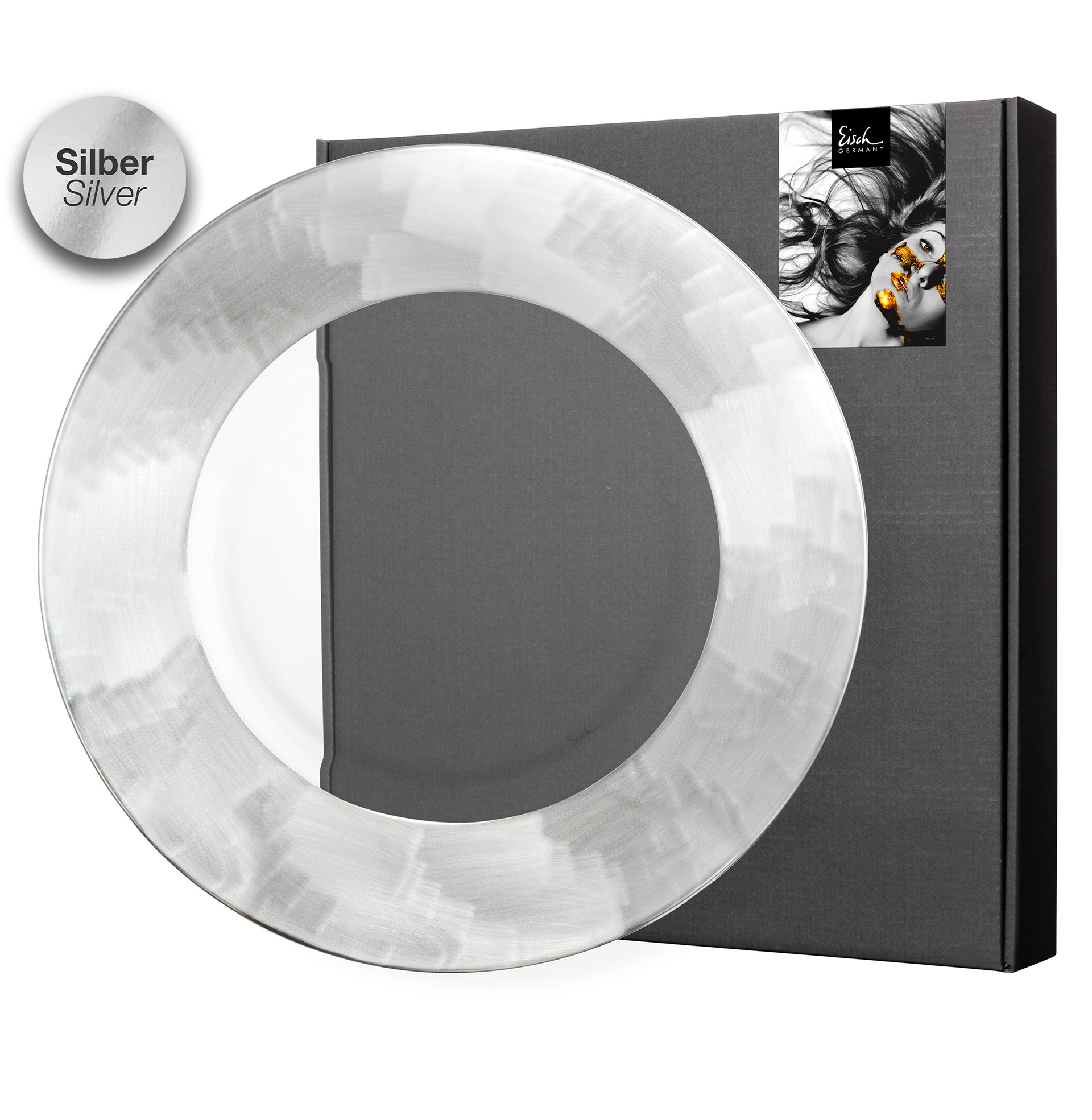 Teller silber Ø 320 mm PURO