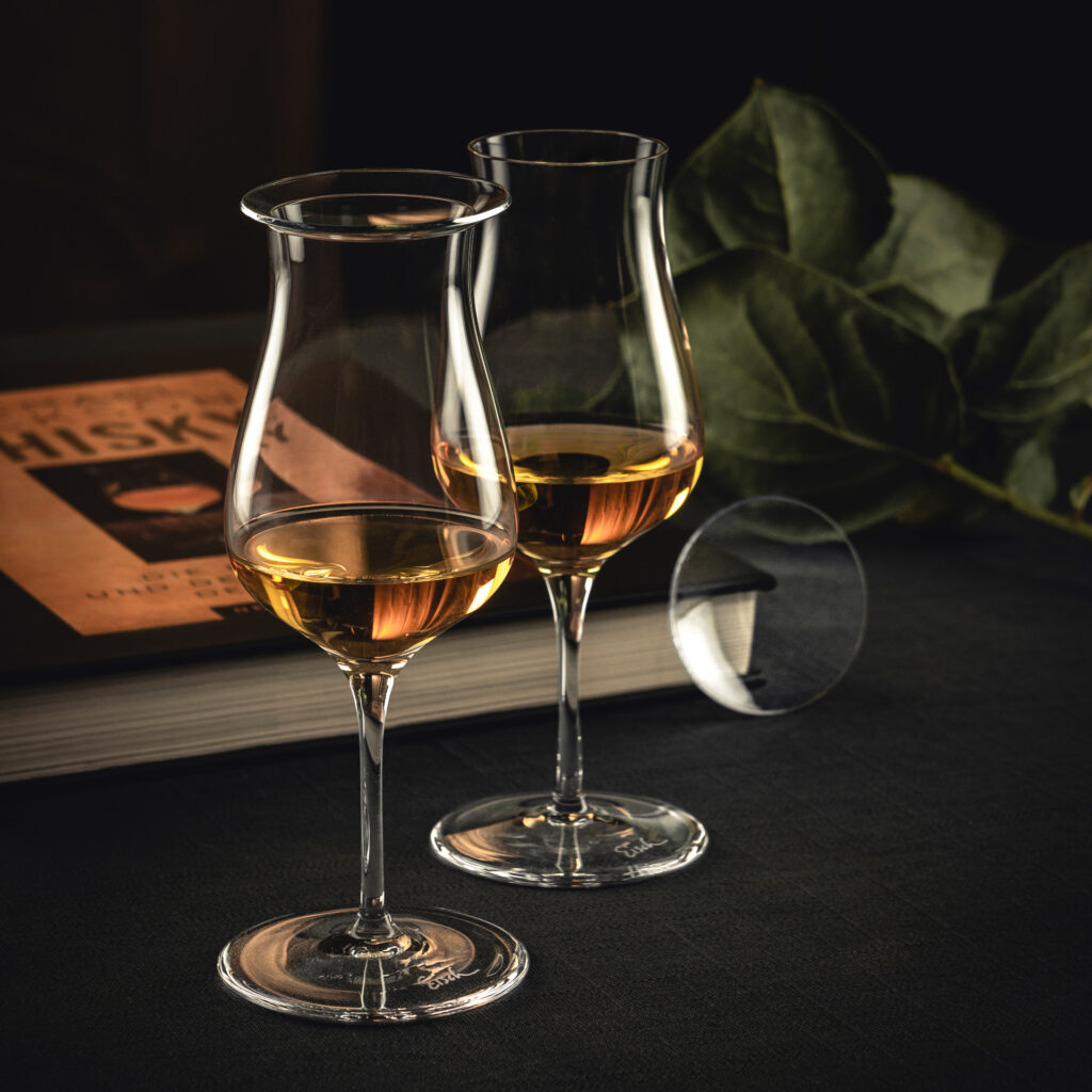 Malt Whisky Nosing Glas mit Aromadeckel