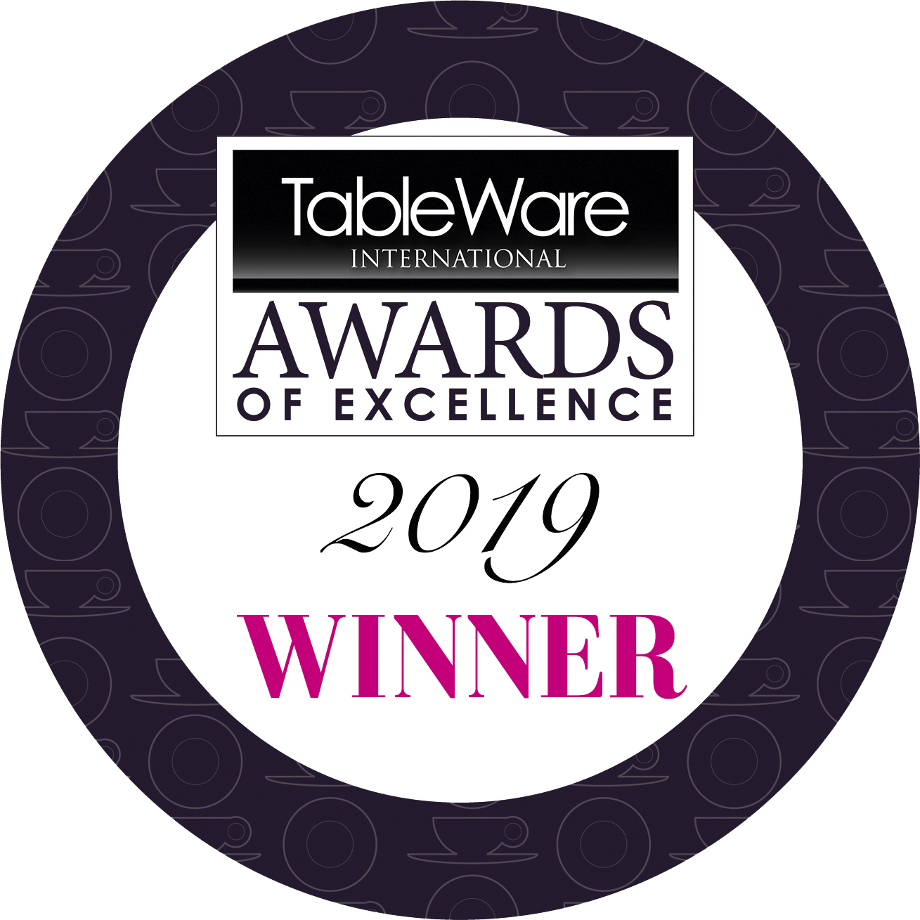 Winner 2019 Tableware International
